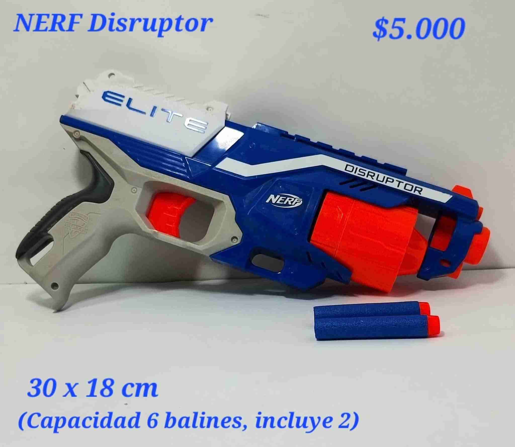 Pistola NERF Disruptor azul - miniatura 1