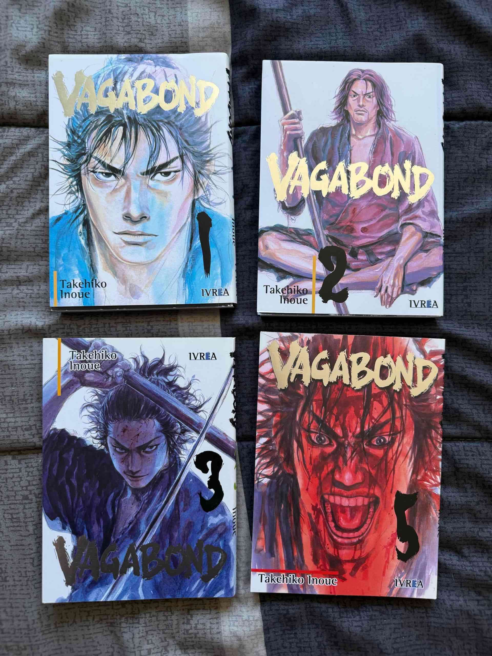 Colección de mangas Vagabond 1-5 - miniatura 1