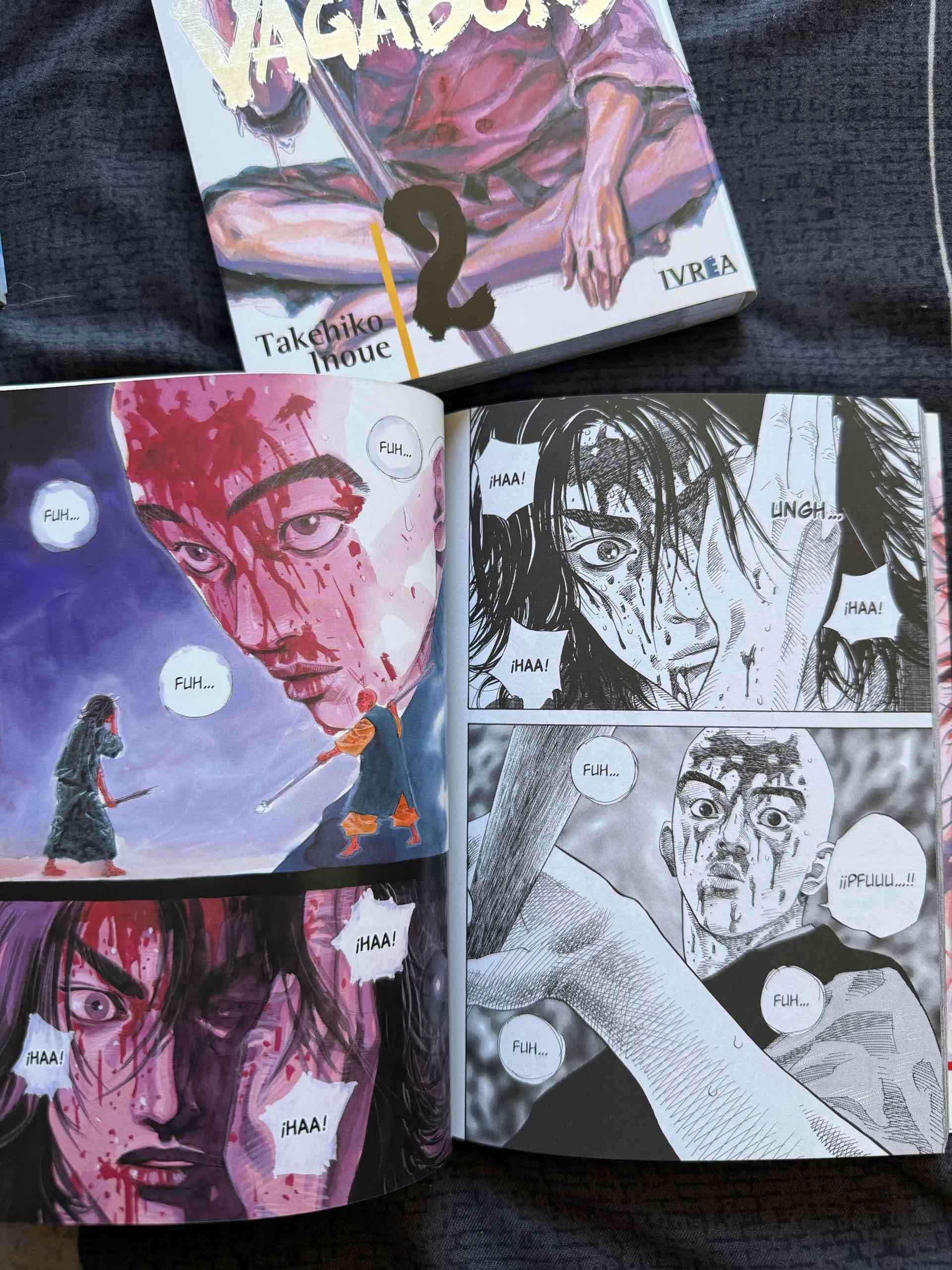 Colección de mangas Vagabond 1-5 - miniatura 2
