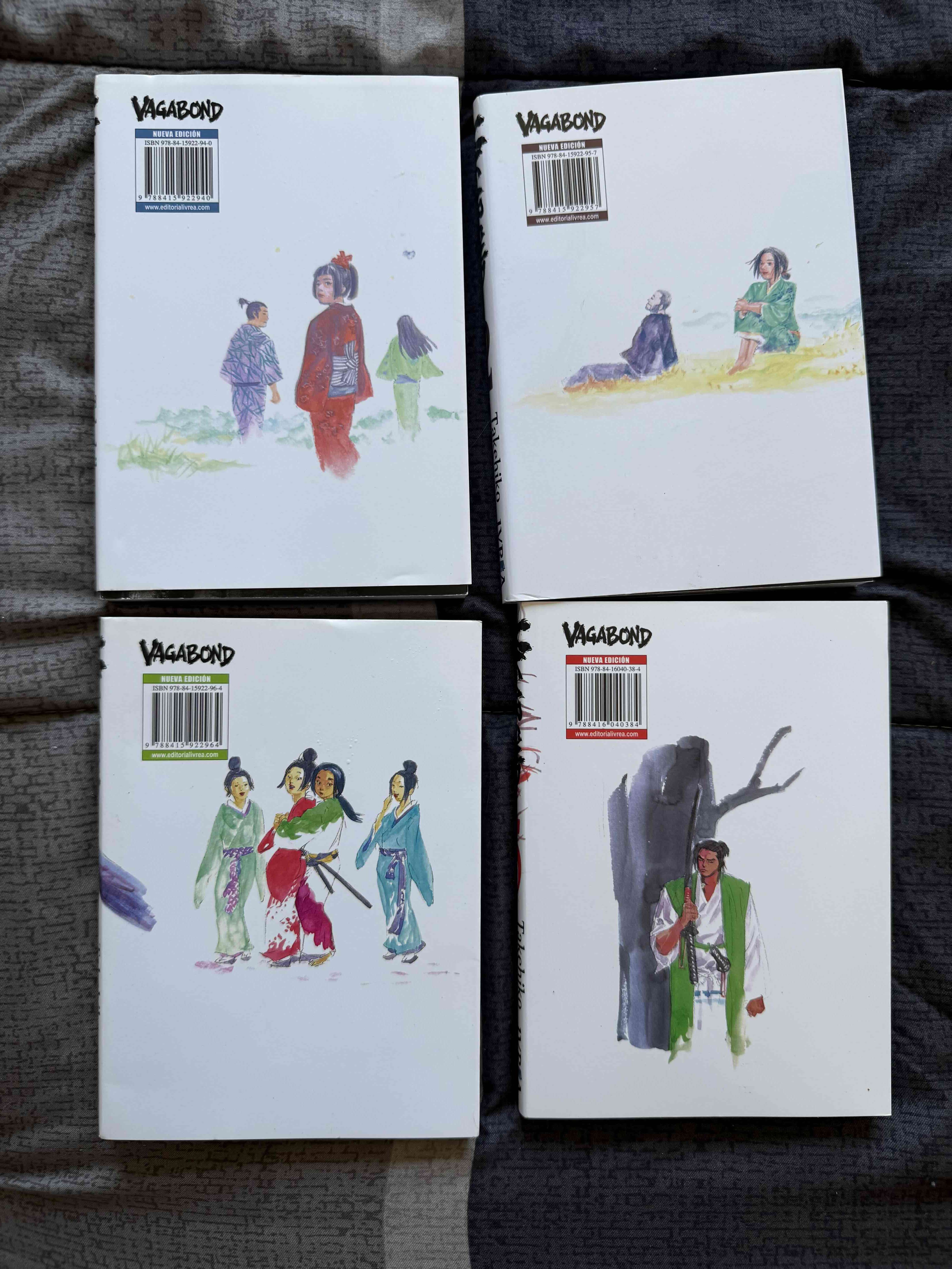 Colección de mangas Vagabond 1-5 - miniatura 3