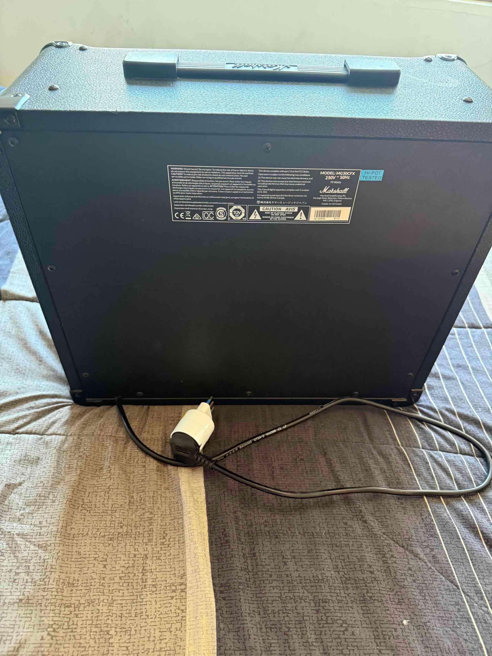 Amplificador Marshall MG30FX - 30W RMS con Efectos - miniatura 2