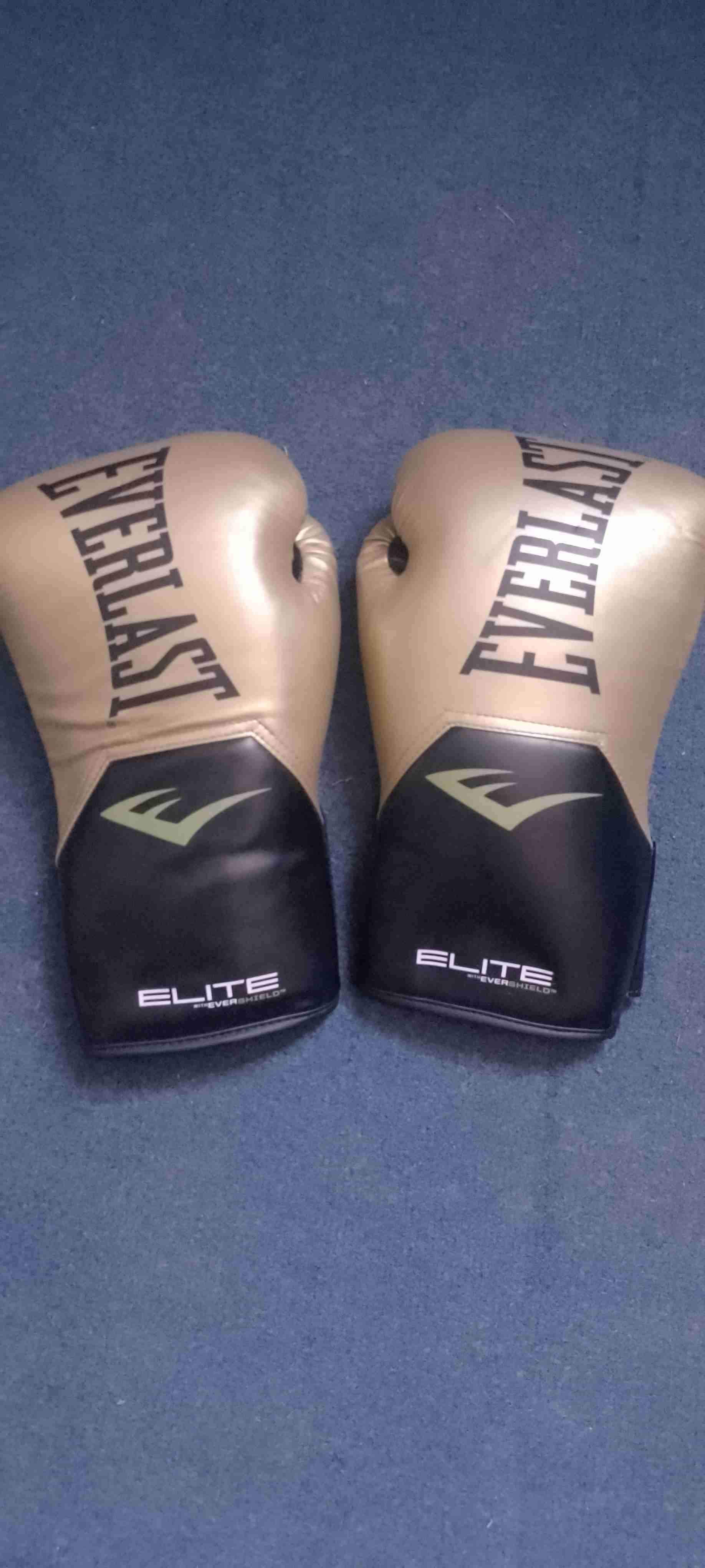 Guantes de boxeo Everlast dorados - miniatura 1