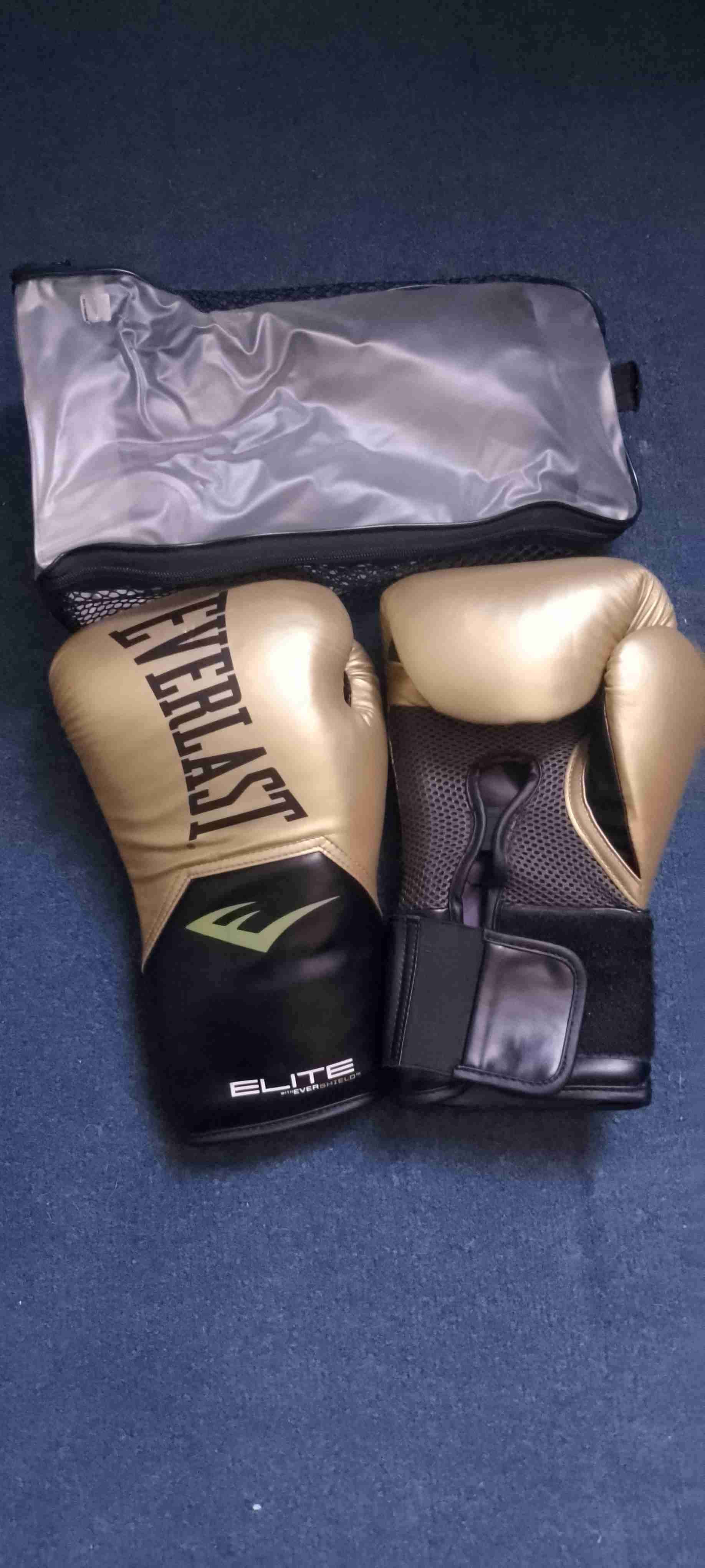 Guantes de boxeo Everlast dorados - miniatura 3