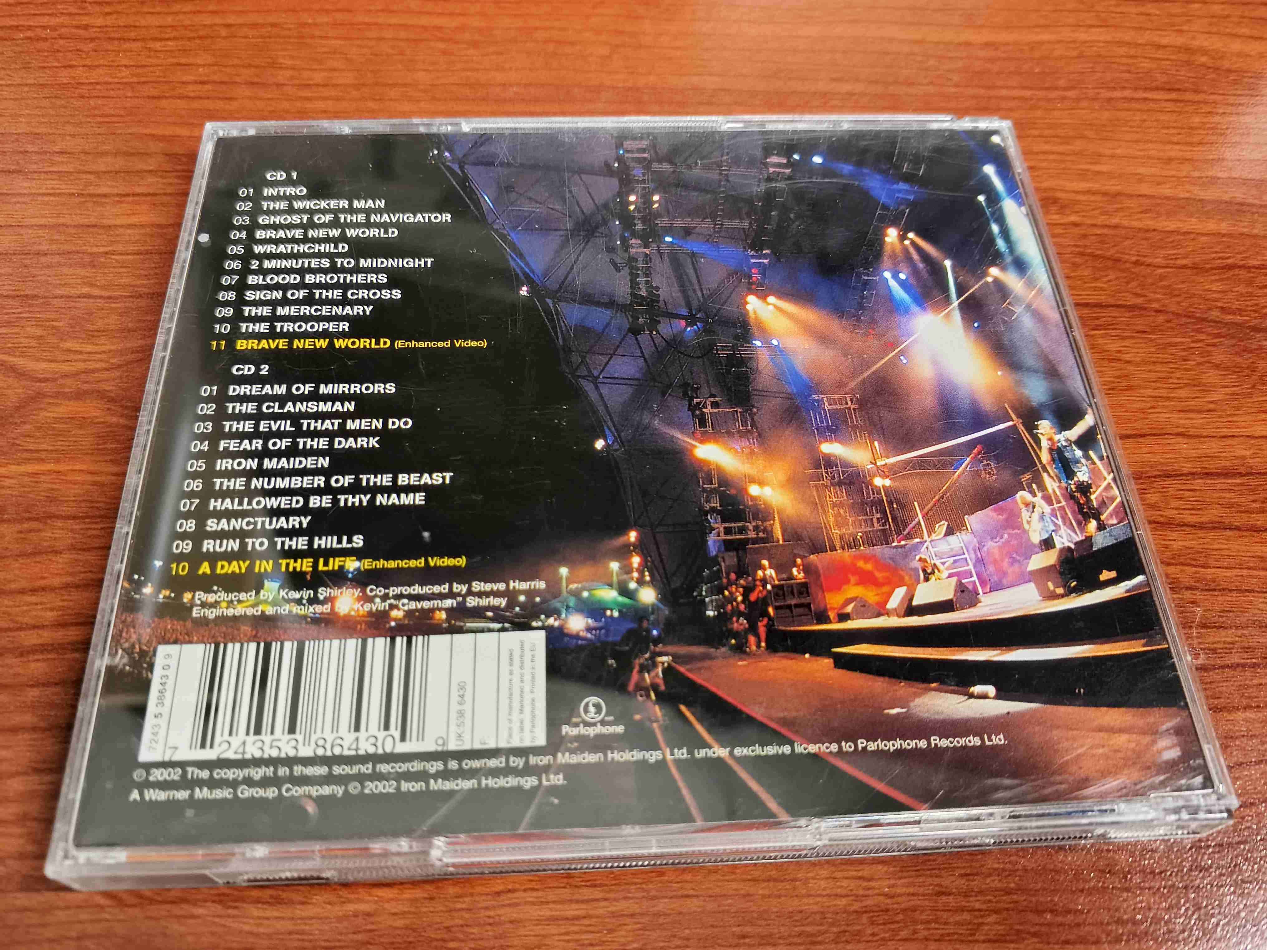 CD Iron Maiden Rock in Rio - miniatura 2