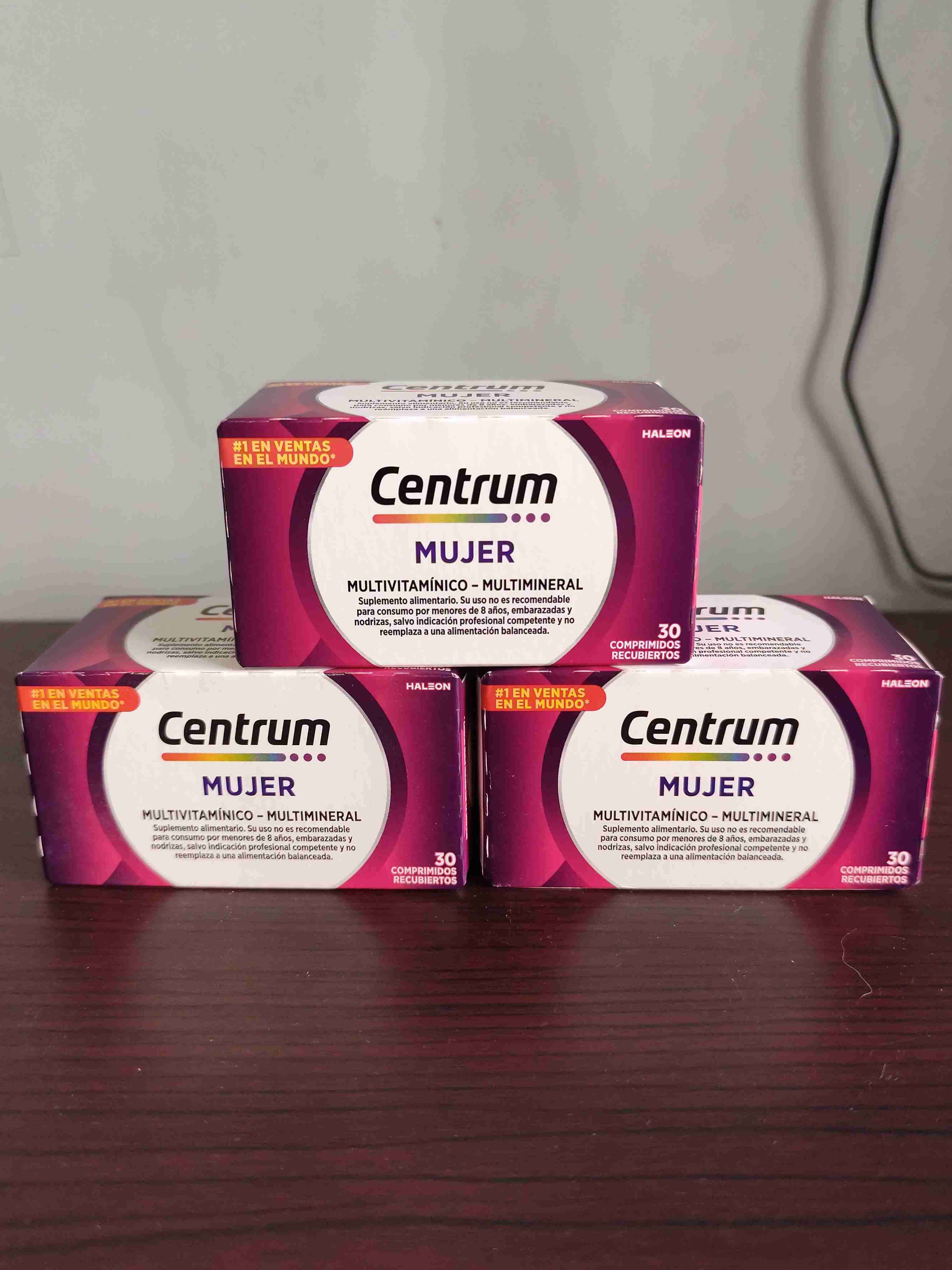 Centrum Mujer Multivitamínico 30 comprimidos - miniatura 1