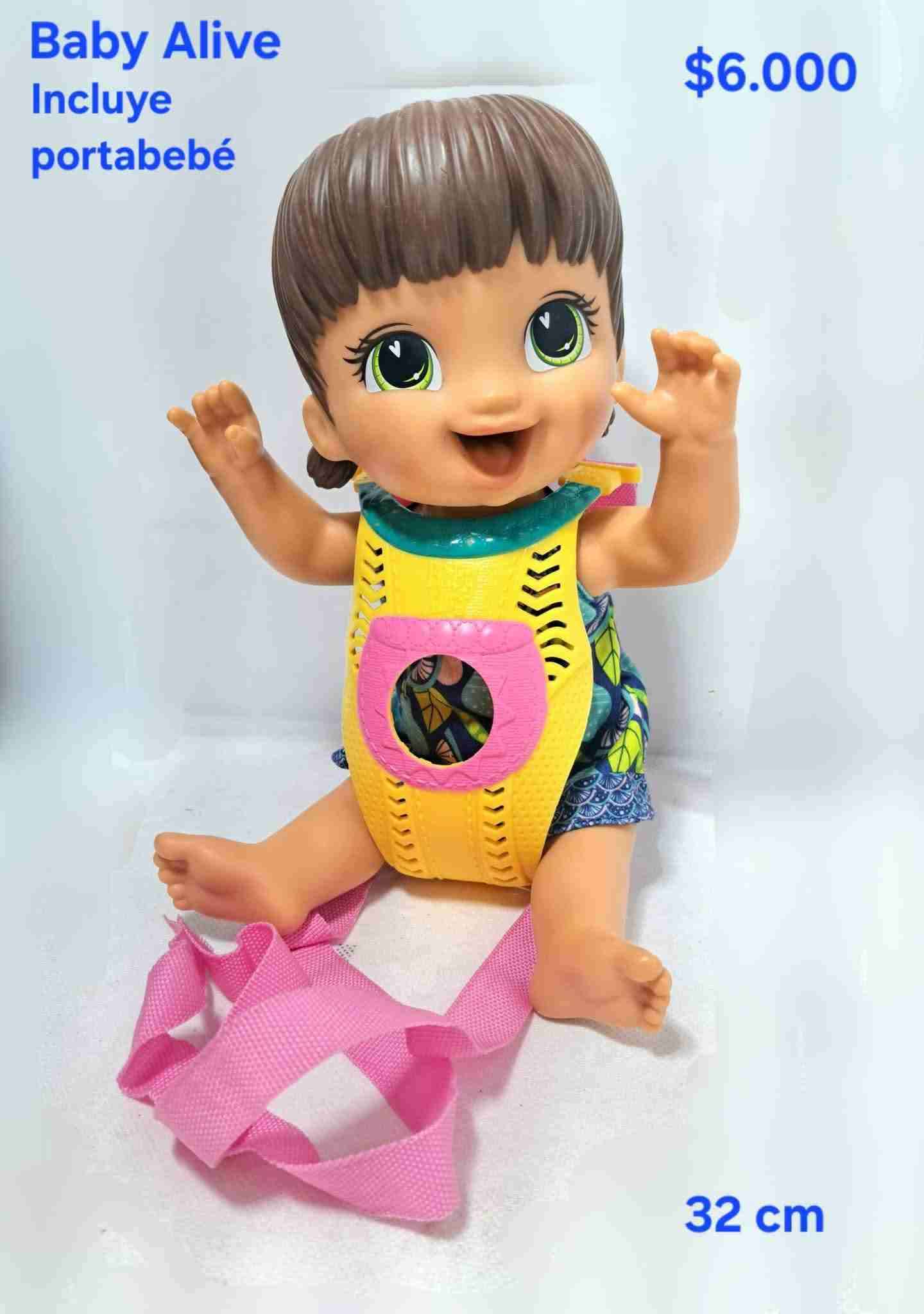 Muñeca Baby Alive con portabebé - miniatura 4