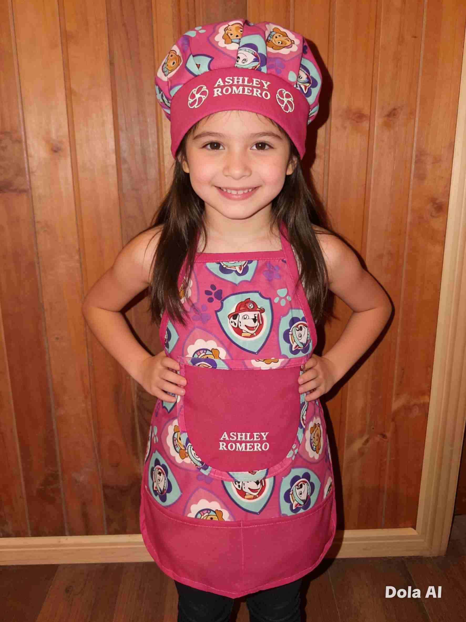 Delantal y gorro infantil Minnie - miniatura 4