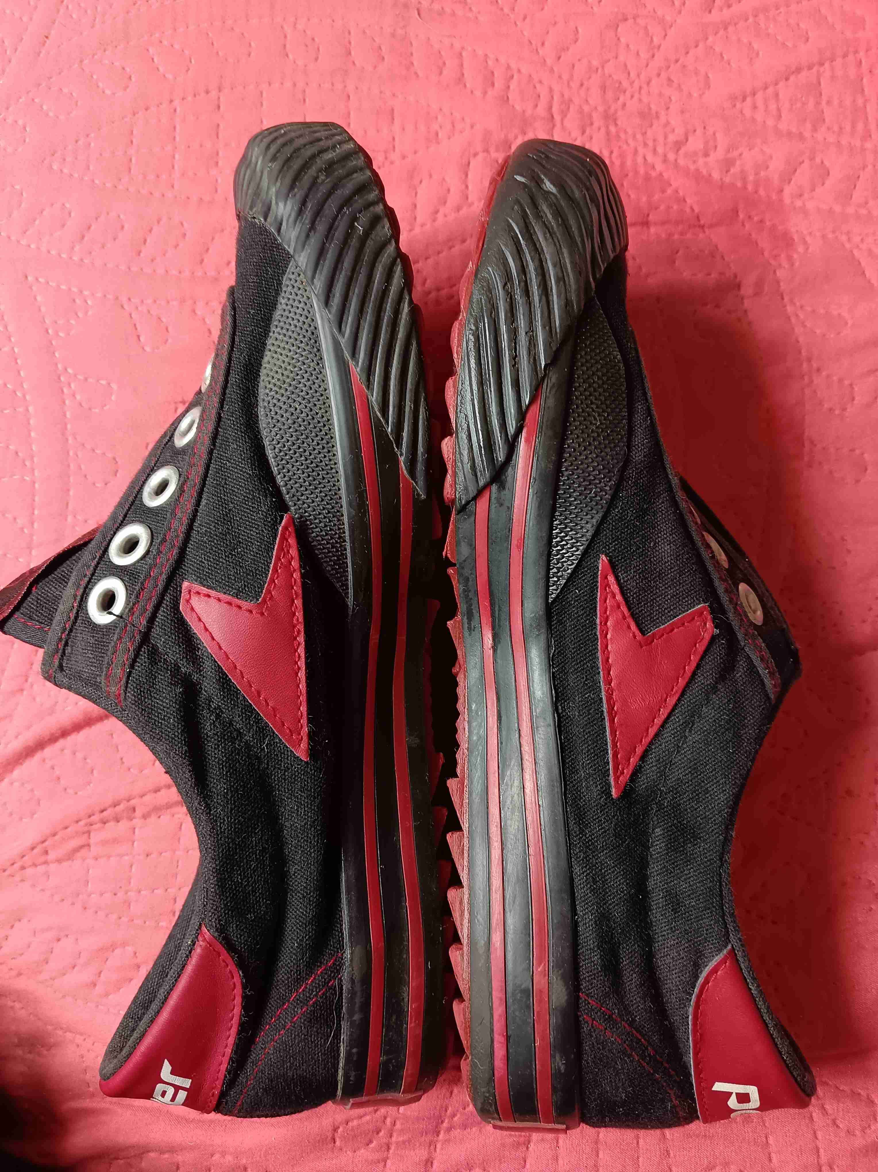 Zapatillas negras Power, Retro.Número 40. - miniatura 4