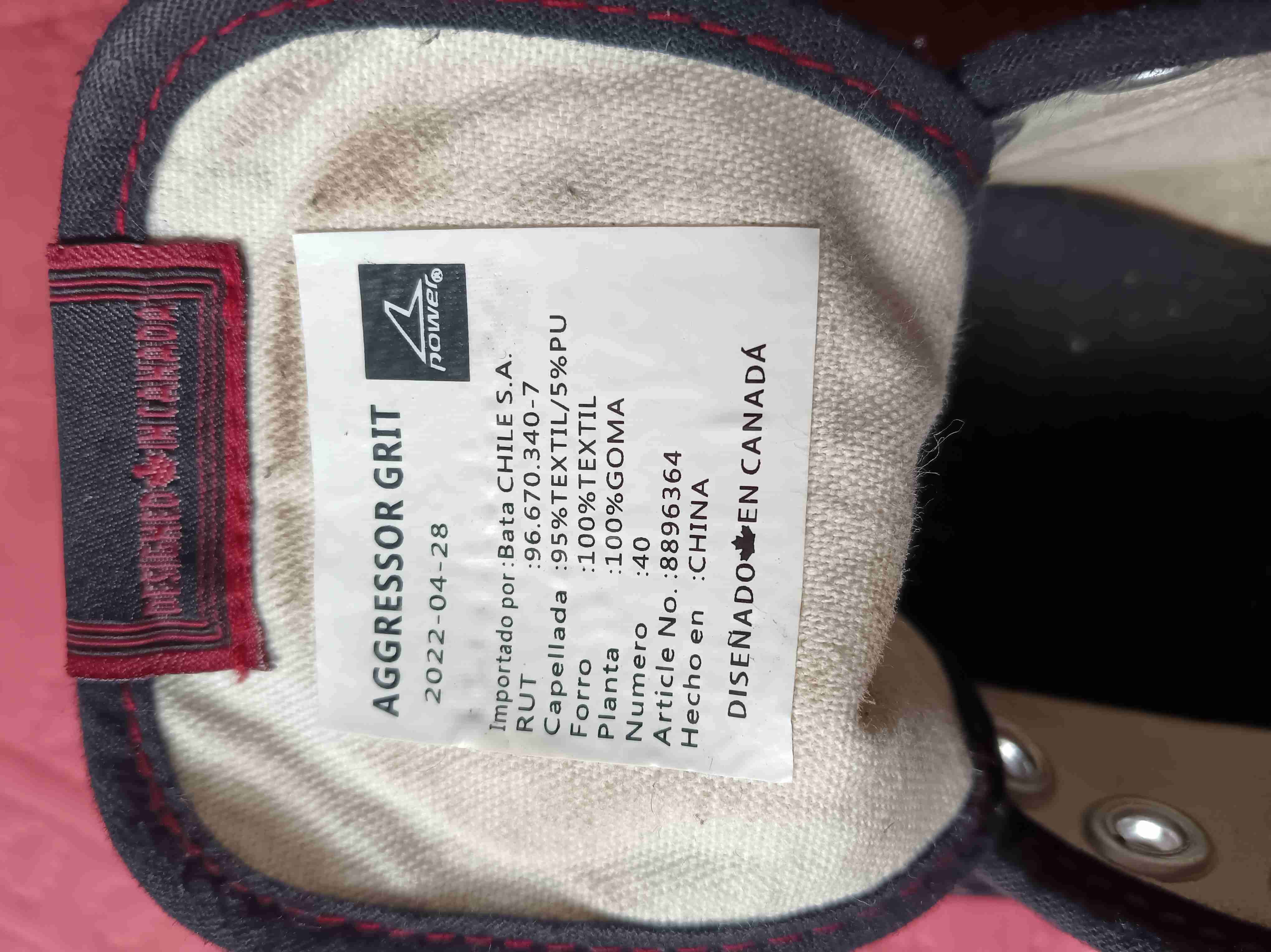 Zapatillas negras Power, Retro.Número 40. - miniatura 5