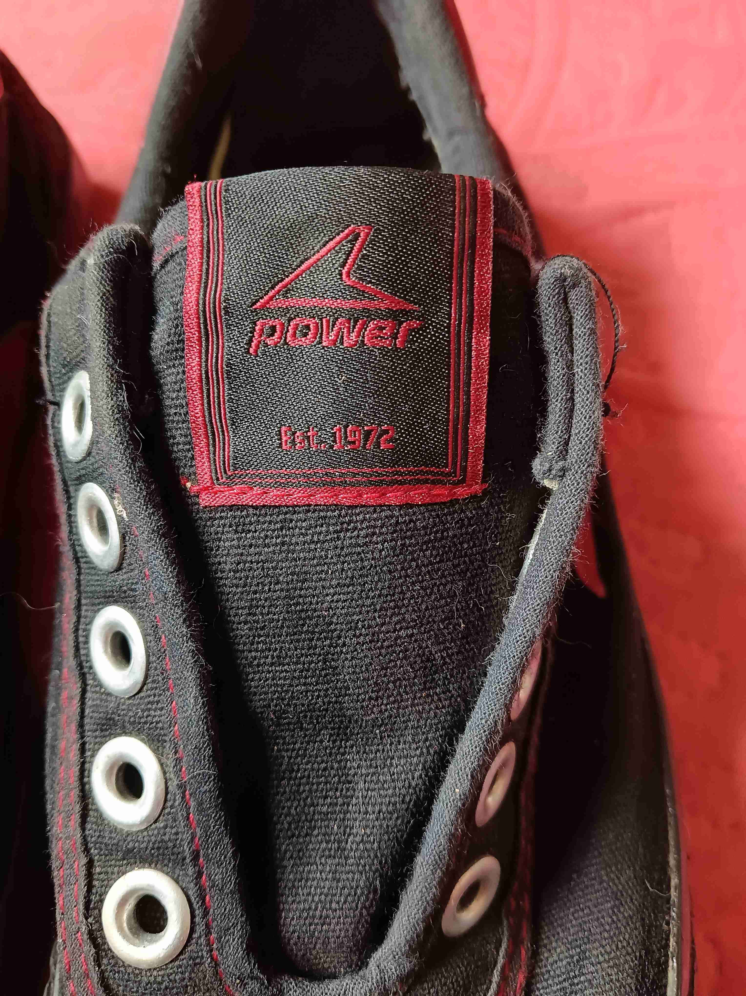 Zapatillas negras Power, Retro.Número 40. - miniatura 6