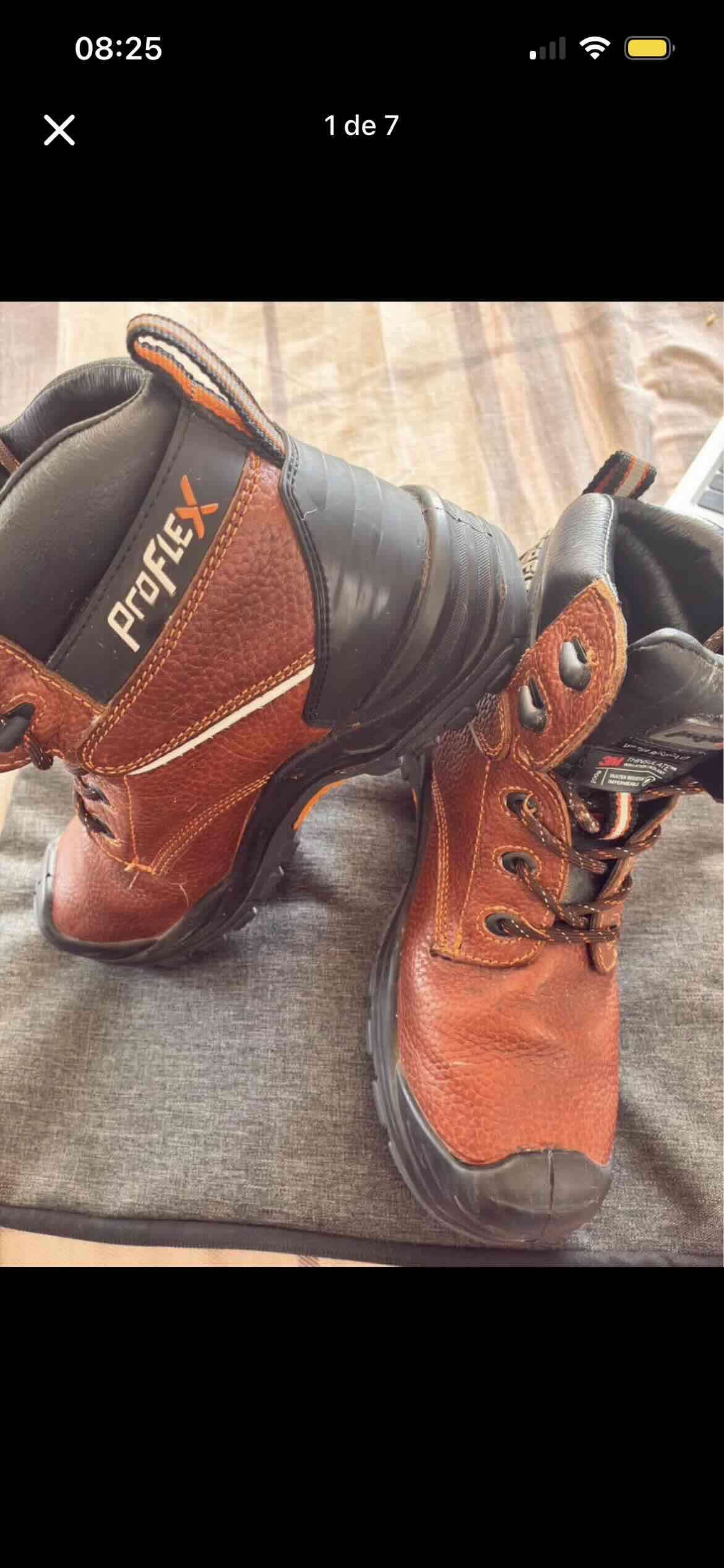 👟🛠️ ZAPATOS DE SEGURIDAD -- POCO USO 🛠️👟 - miniatura 3