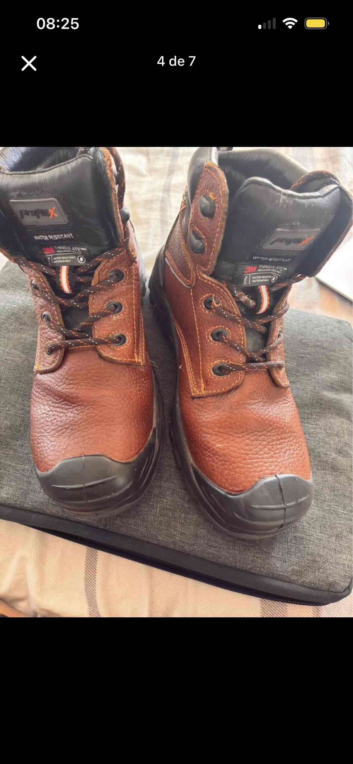 👟🛠️ ZAPATOS DE SEGURIDAD -- POCO USO 🛠️👟 - miniatura 4