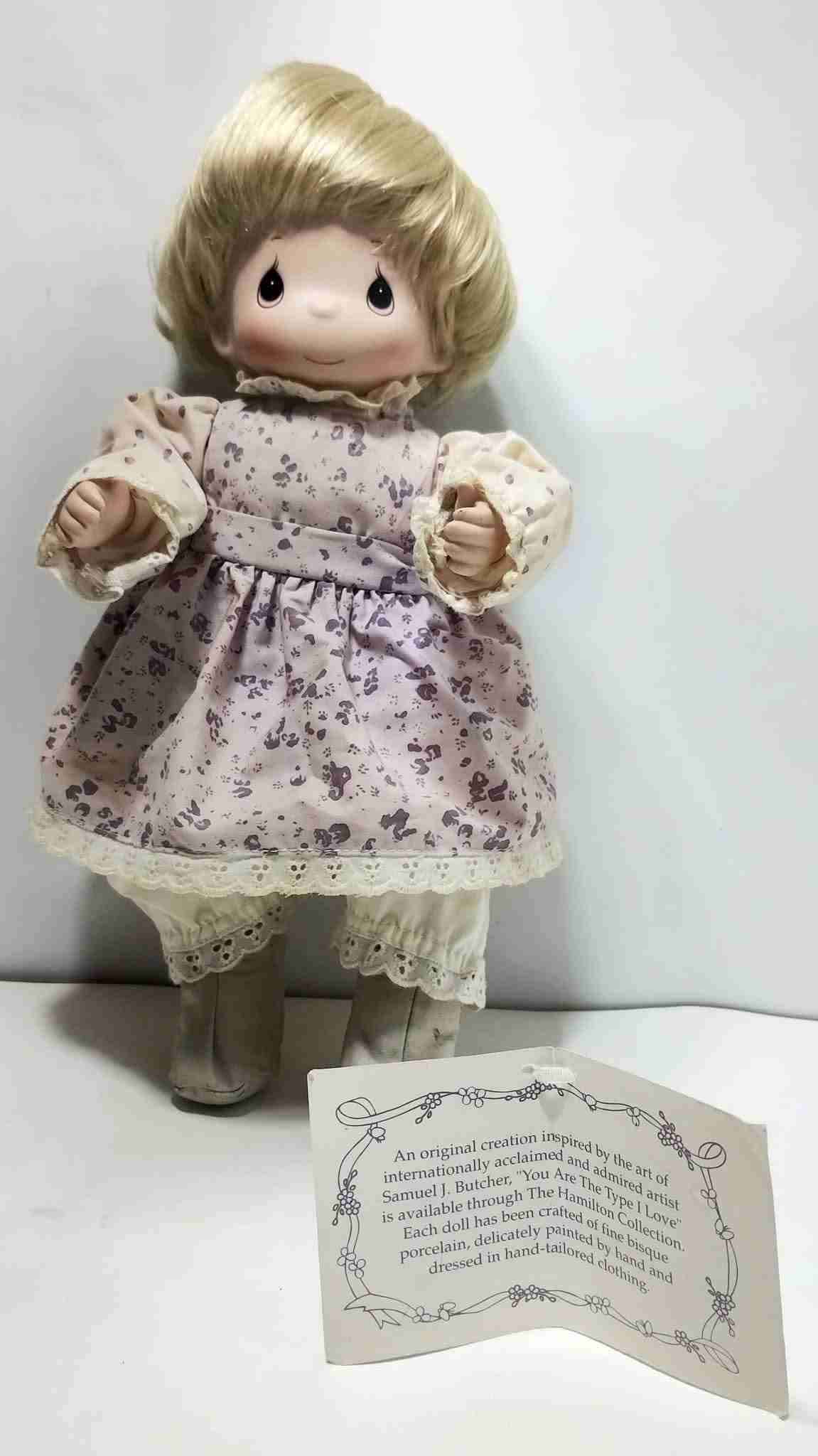 Muñeca porcelana Precious Moments - miniatura 2