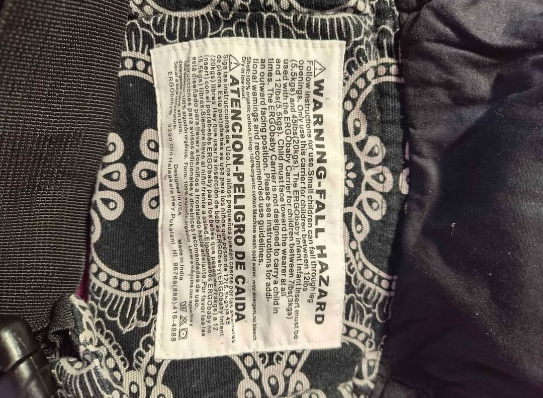 Portabebé ergonómico estampado - miniatura 4