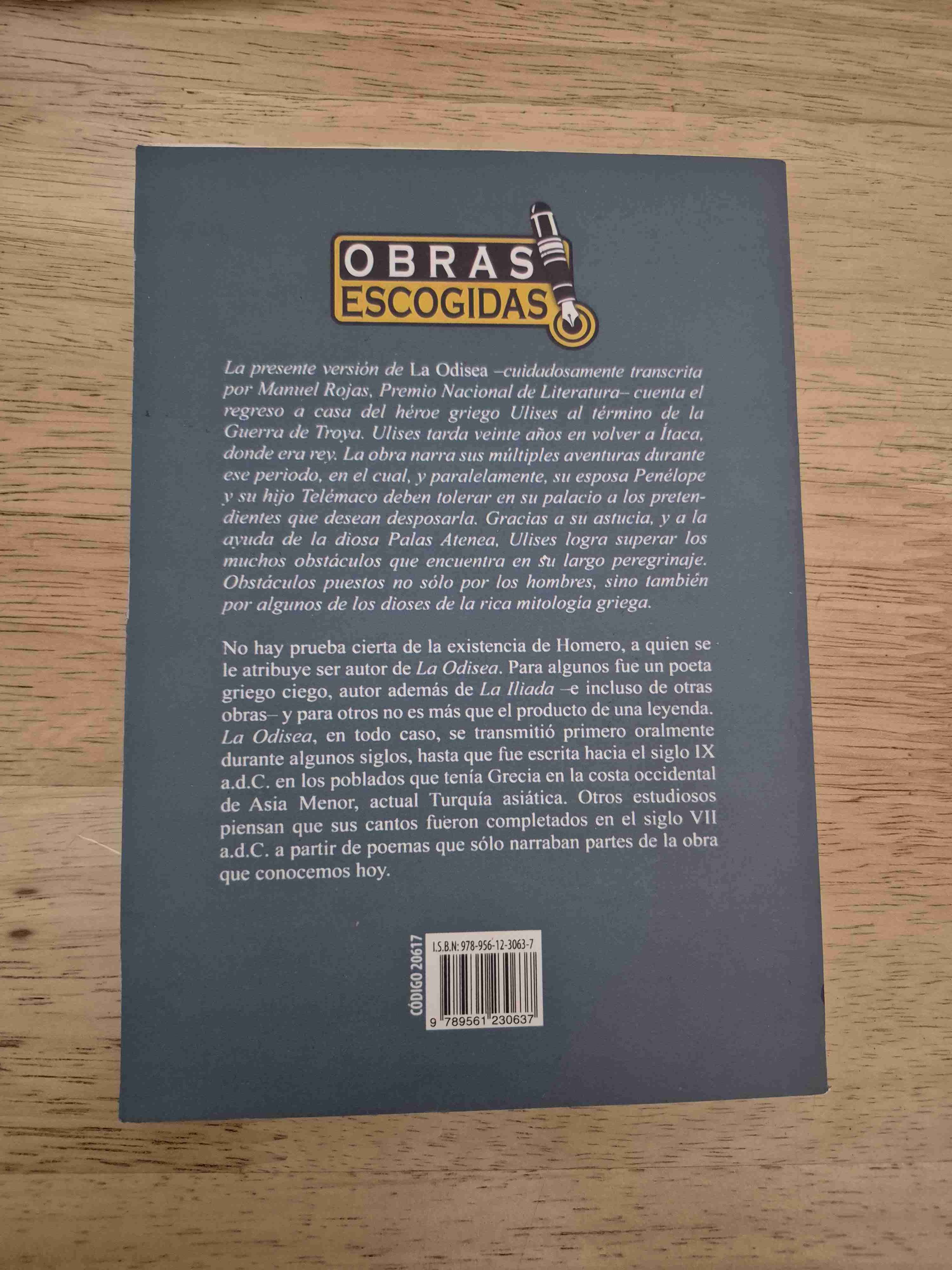 Libro 'La Odisea' de Homero - miniatura 2