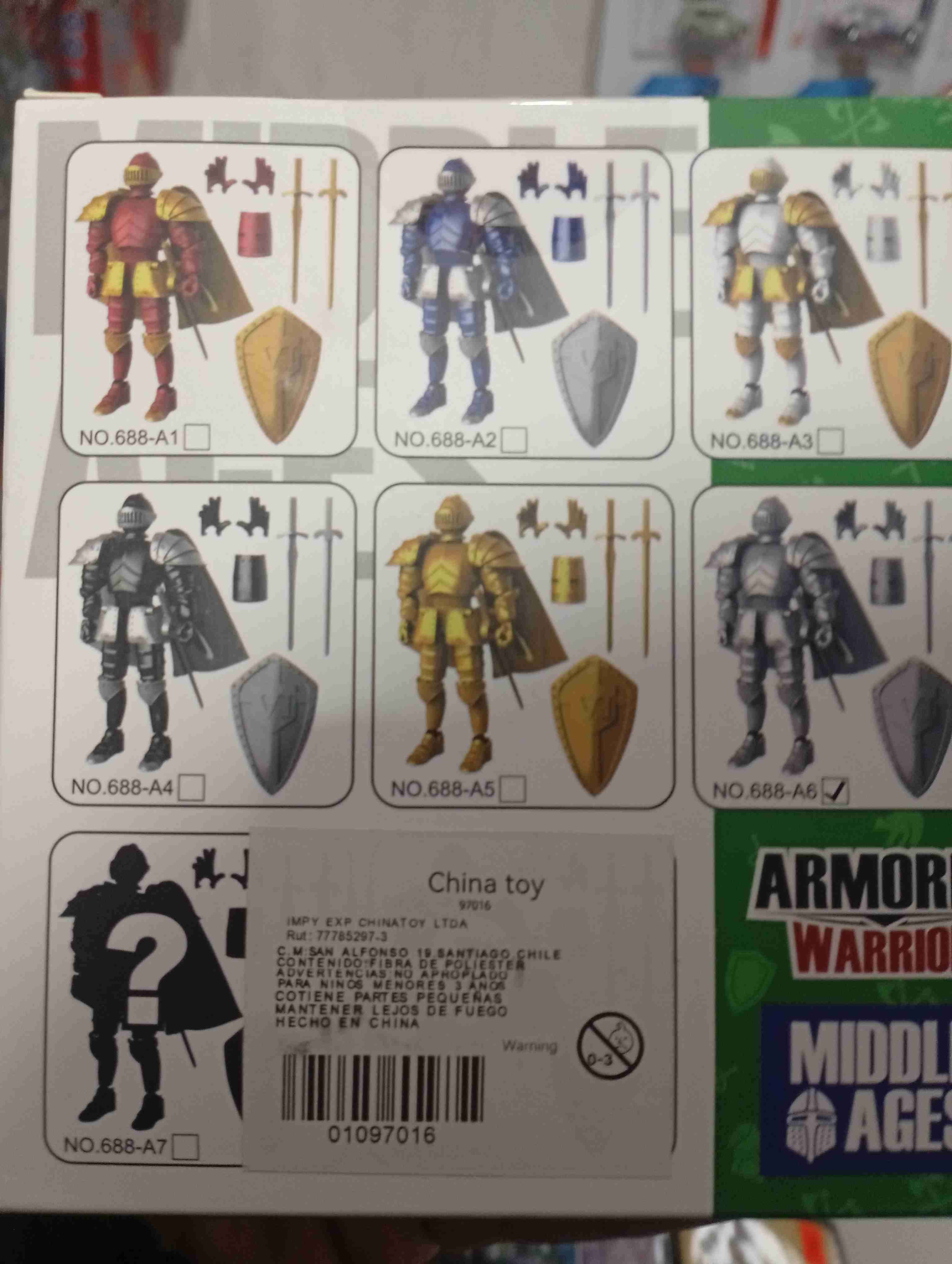 Figura articulada dummy Armored Warrior - miniatura 4