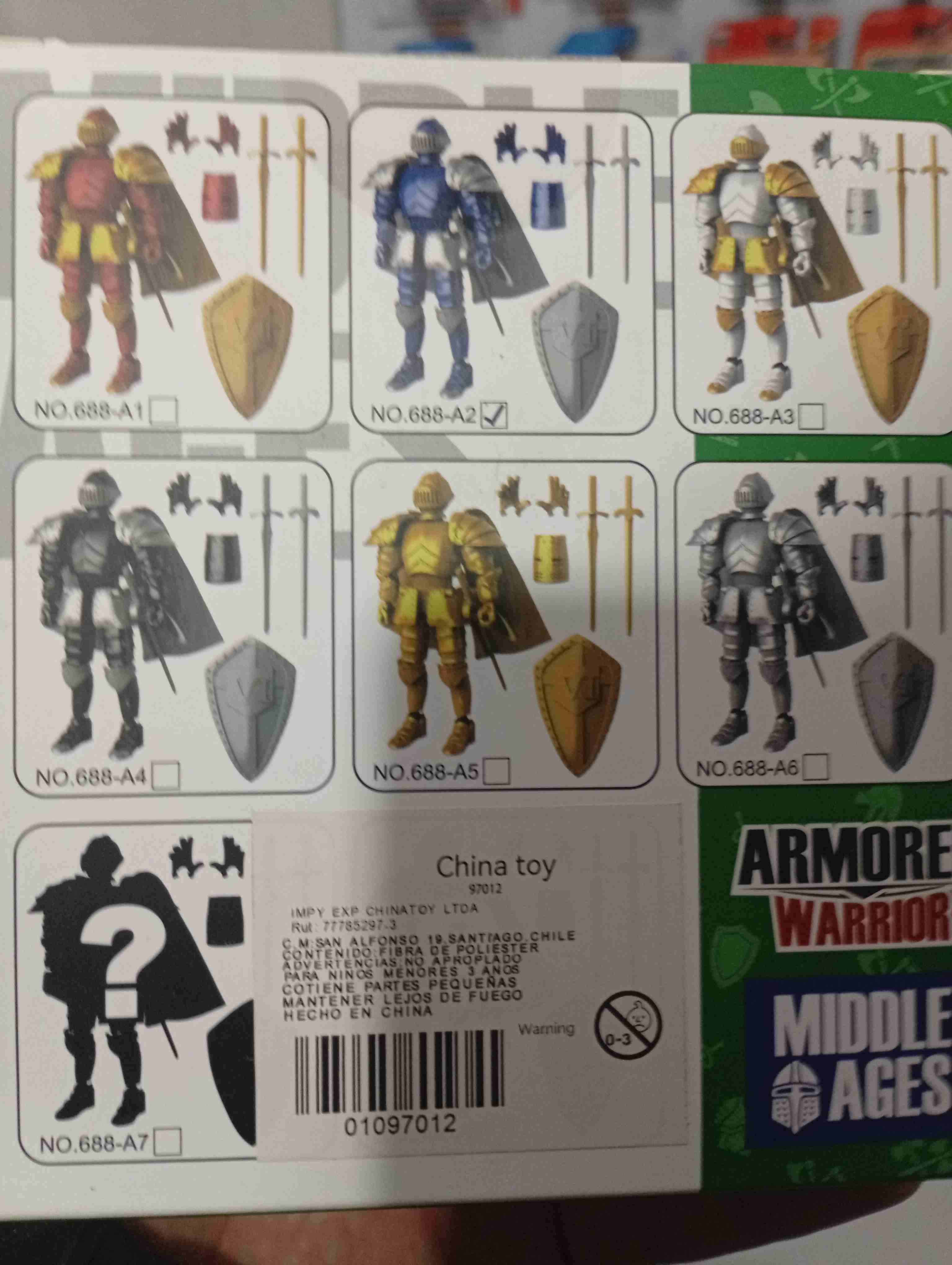 Figura articulada dummy Armored Warrior - miniatura 5