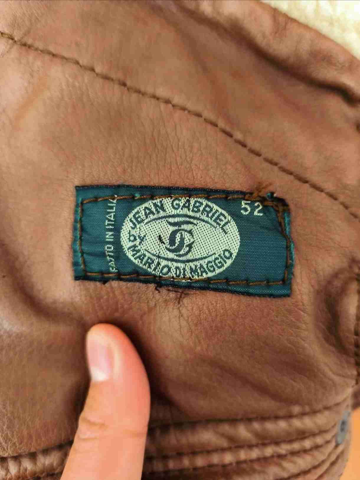 Chaqueta de cuero y chiporro - miniatura 4