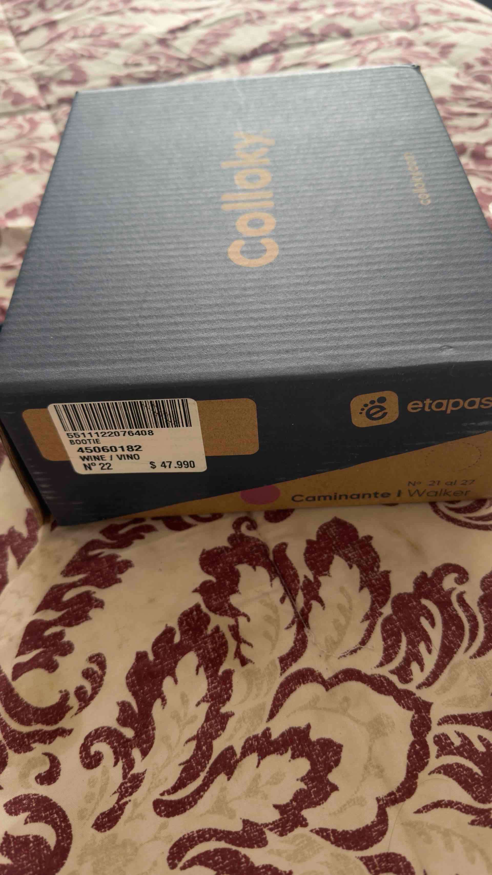 Botines de gamuza burdeos - miniatura 2