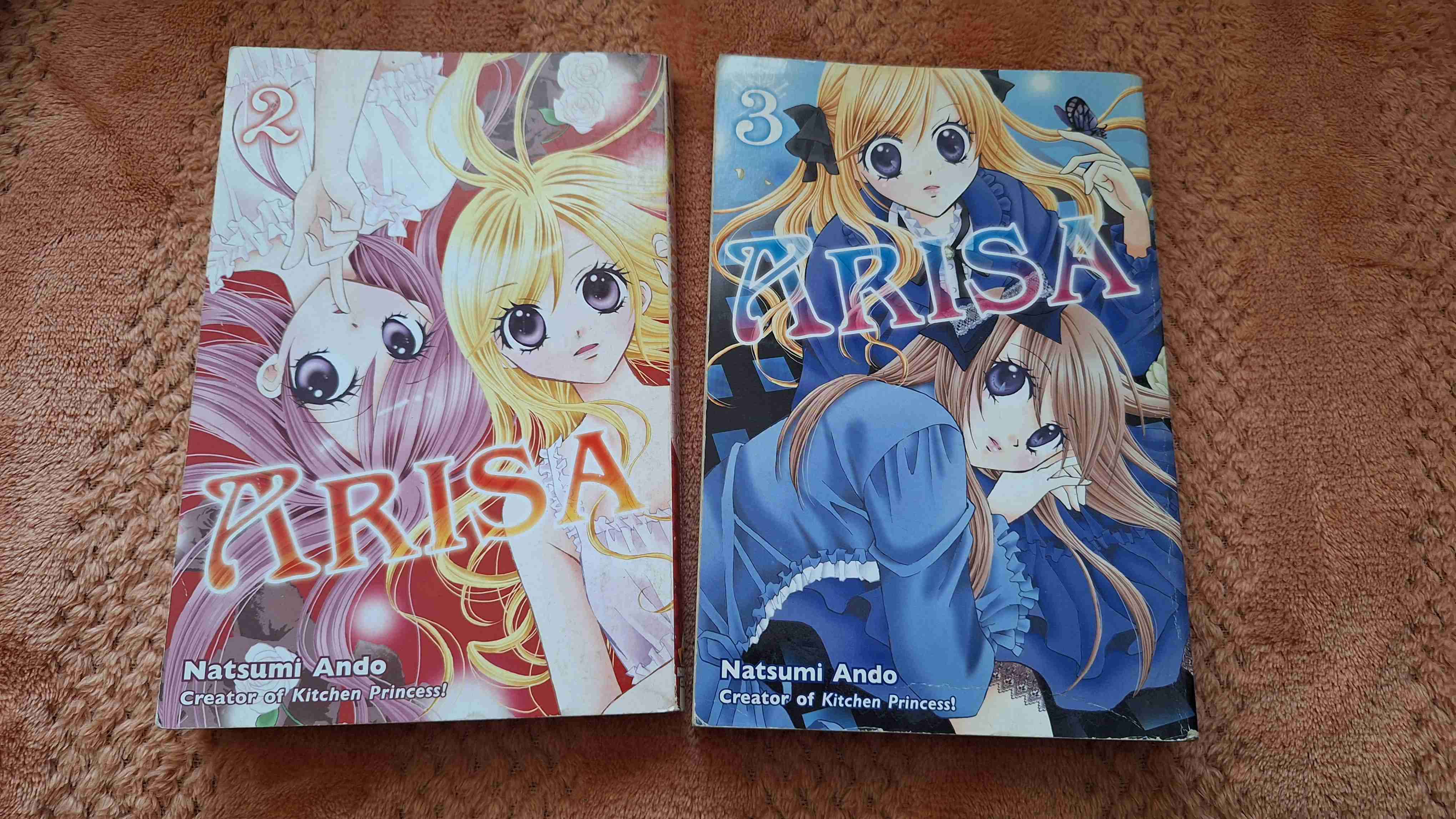 Manga Arisa volúmenes 2 y 3