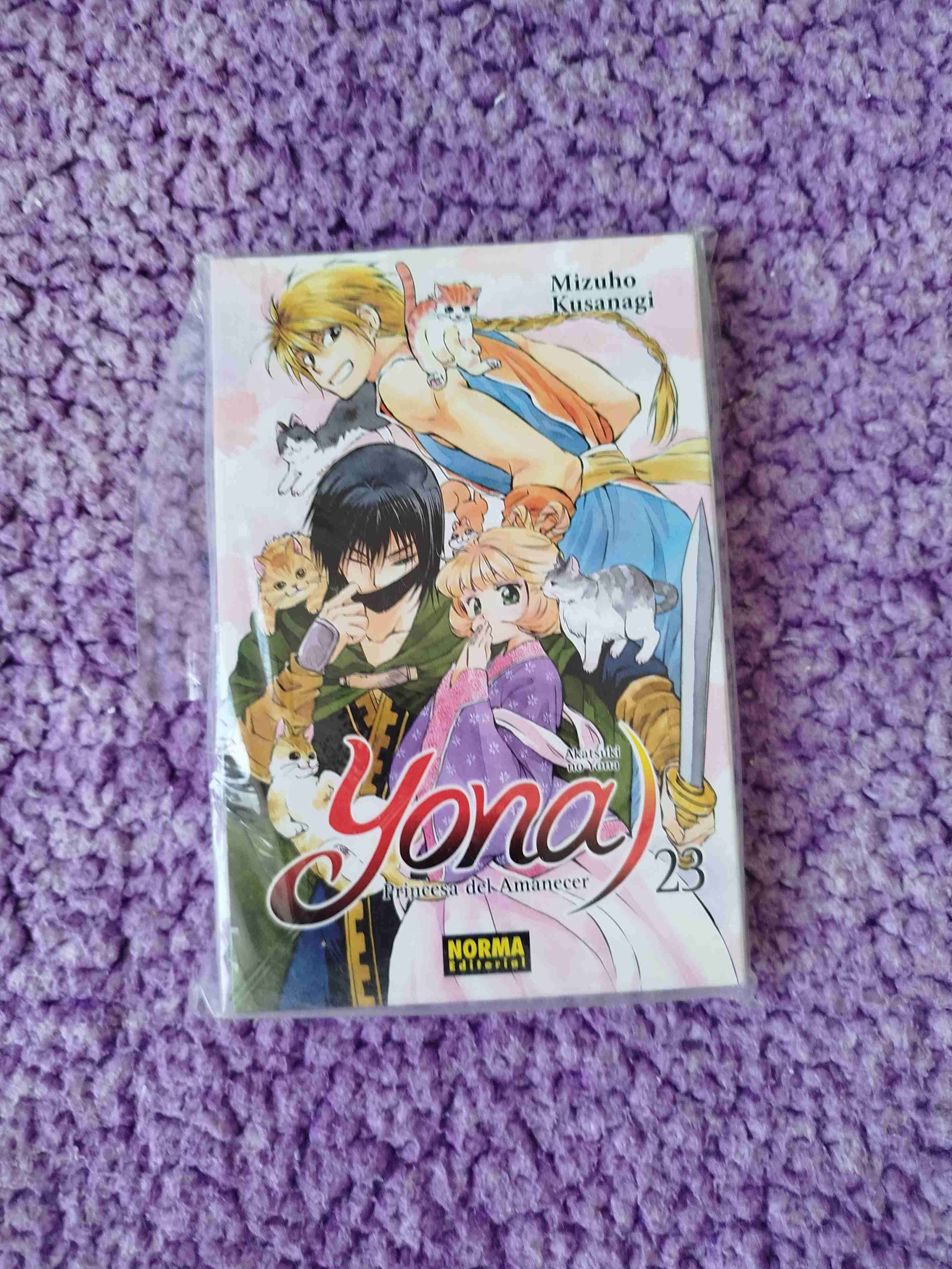 Manga Yona Princesa del Amanecer tomo 23