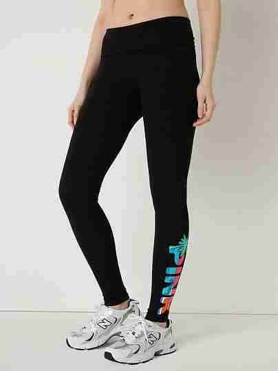 CALZA NEGRA PINKcon estampado - miniatura 1