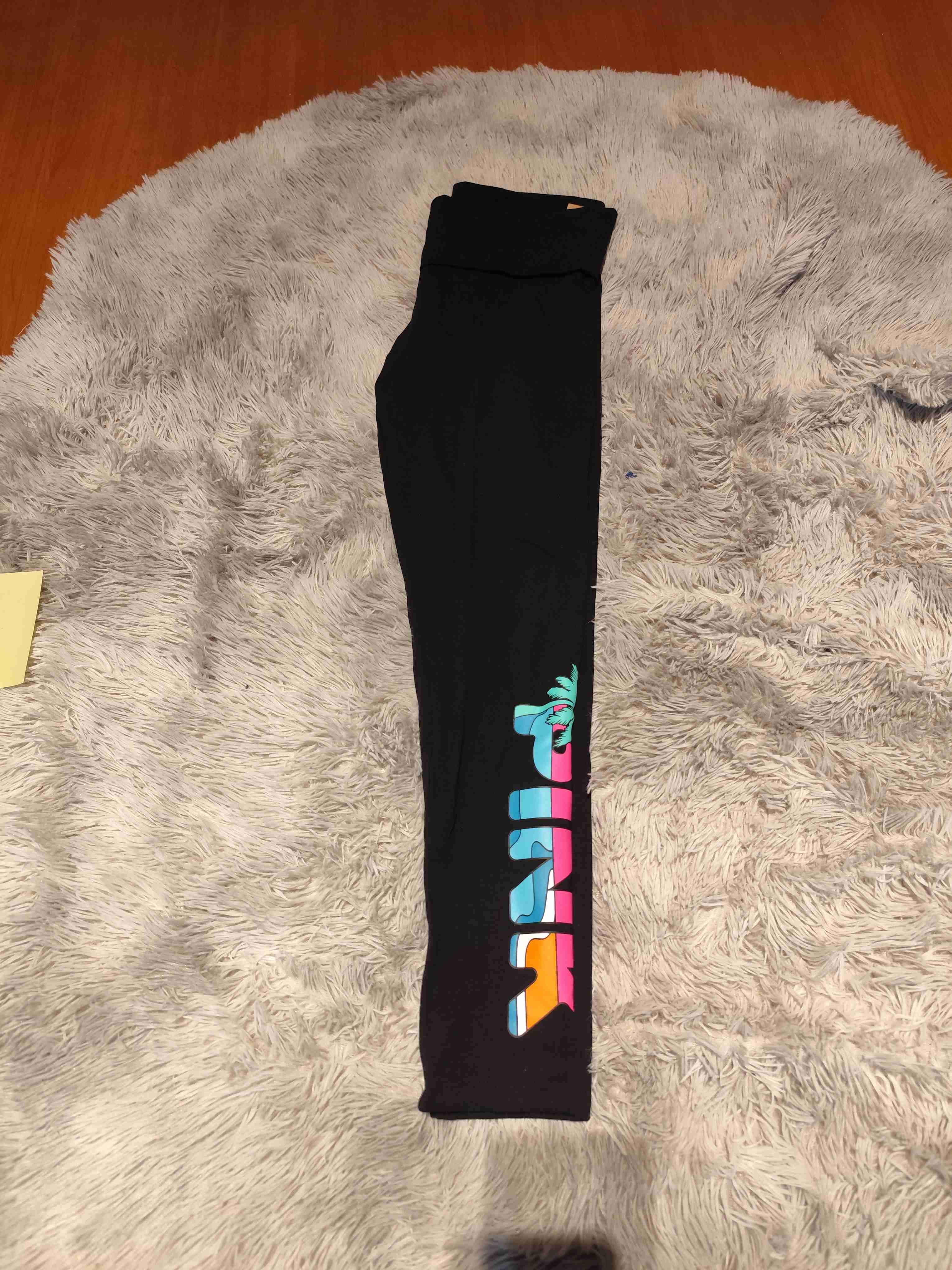 CALZA NEGRA PINKcon estampado - miniatura 2