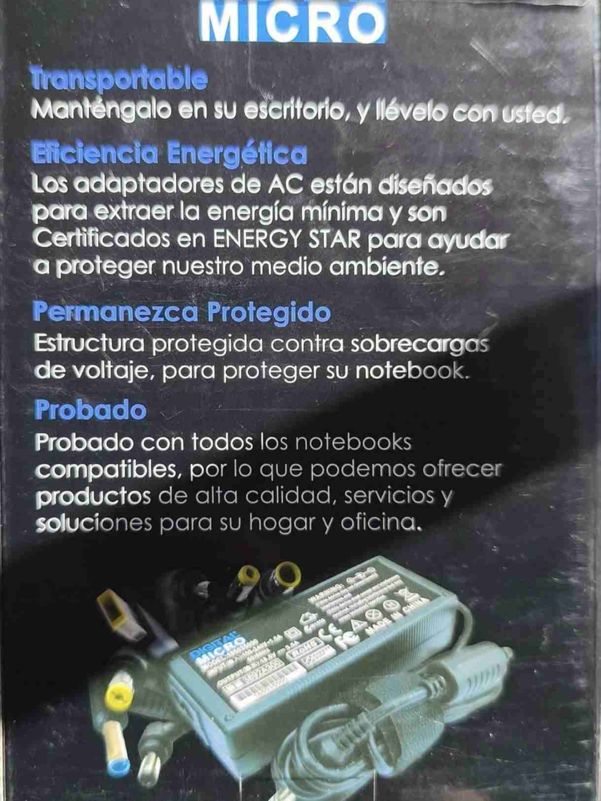 Cargador Micro para laptop - miniatura 4