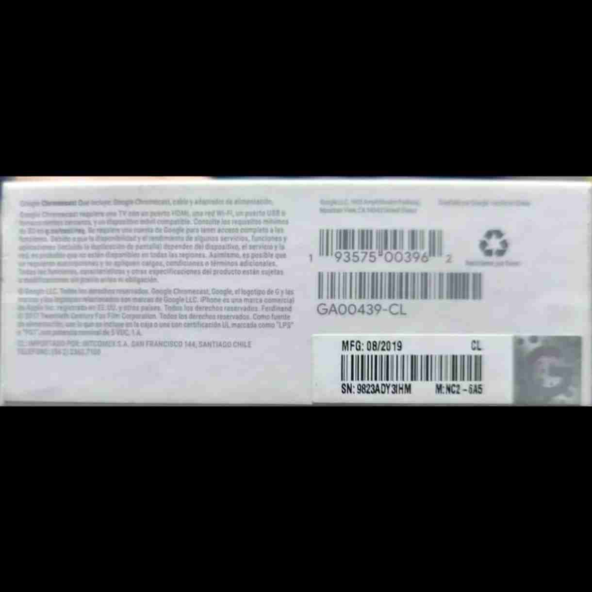 Google chromecast gen2 - miniatura 2