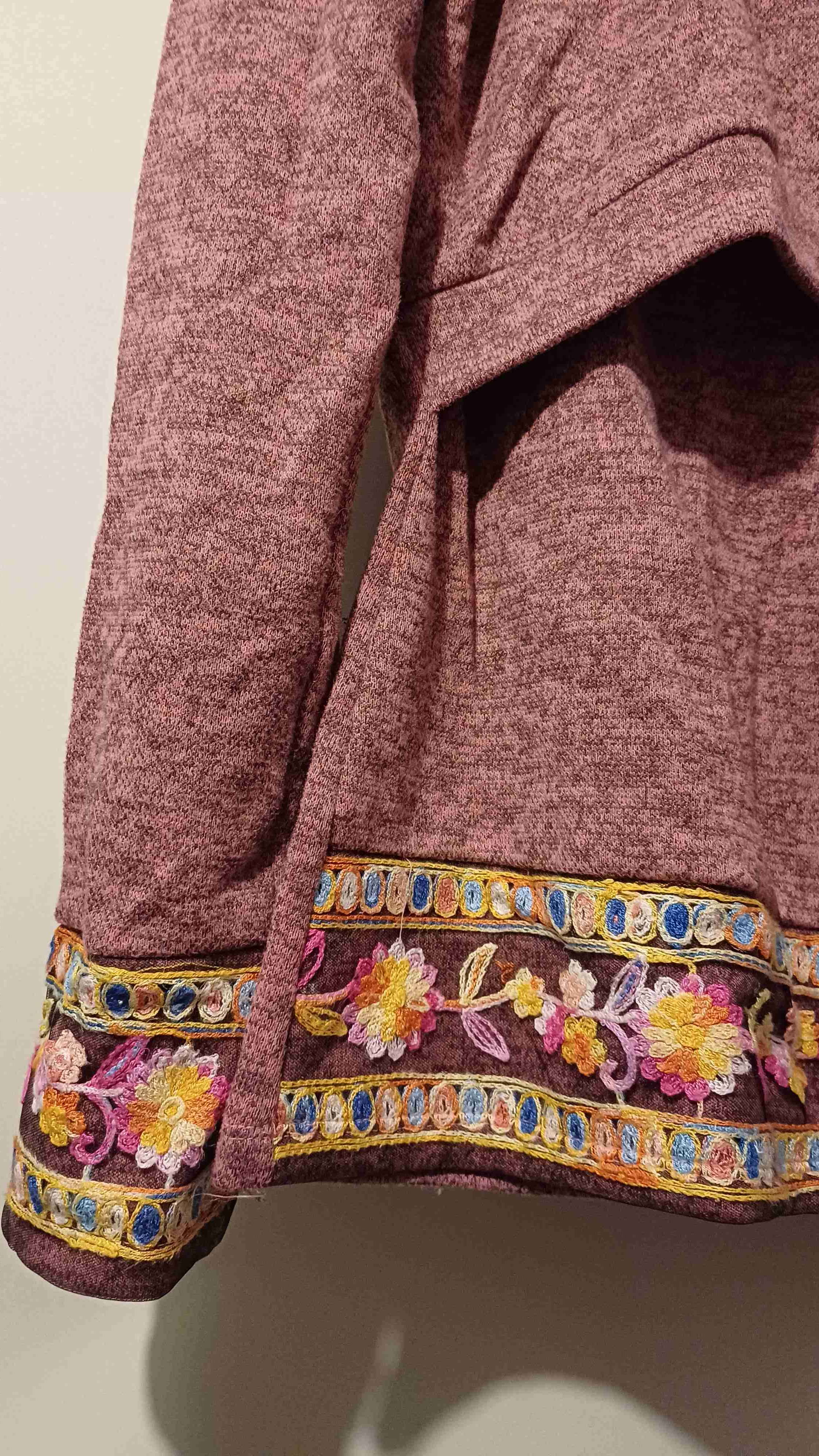 Poleron de lanilla para lactancia talla M - miniatura 2