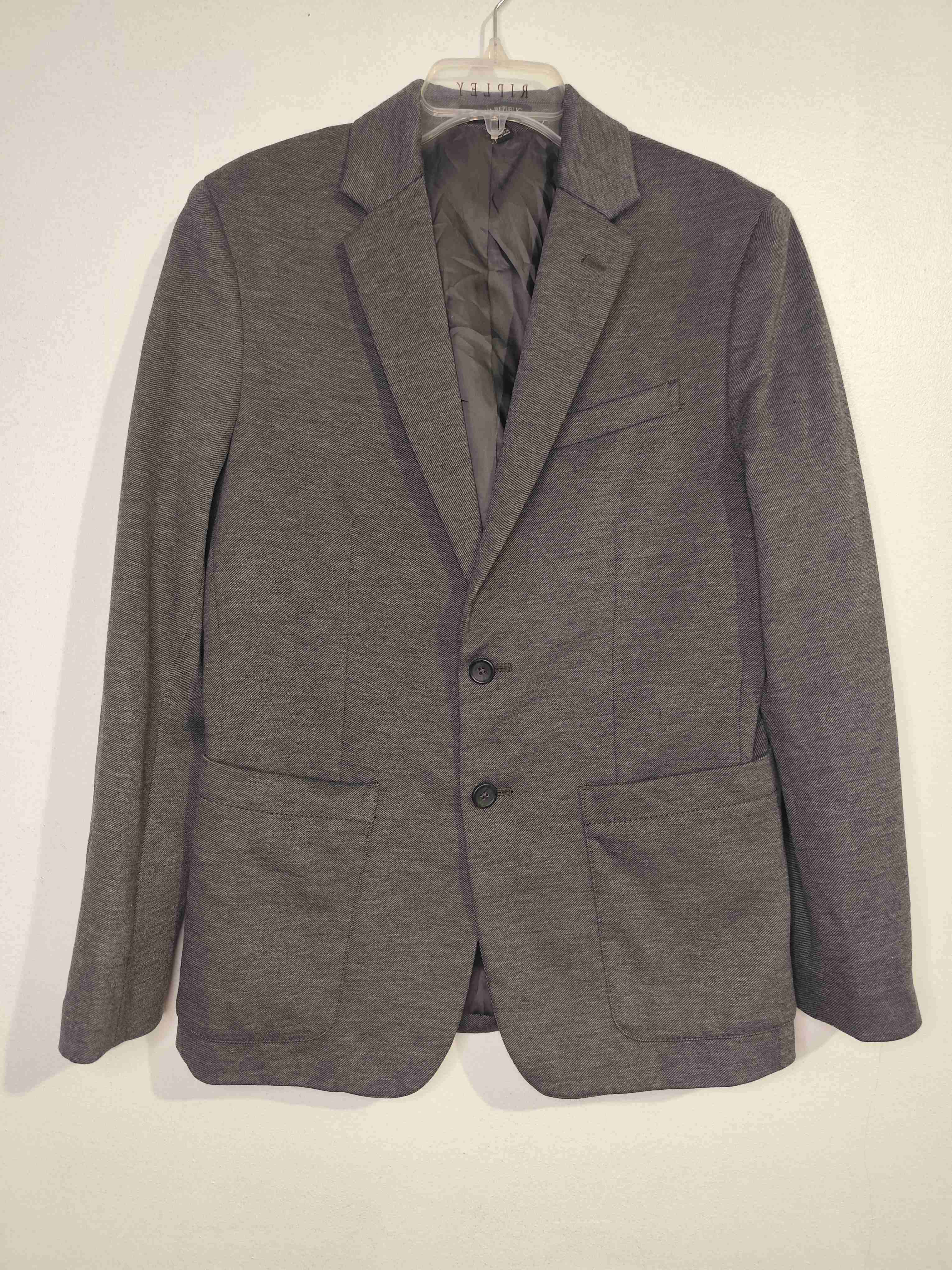 Blazer gris para hombre Bana Republic - miniatura 1