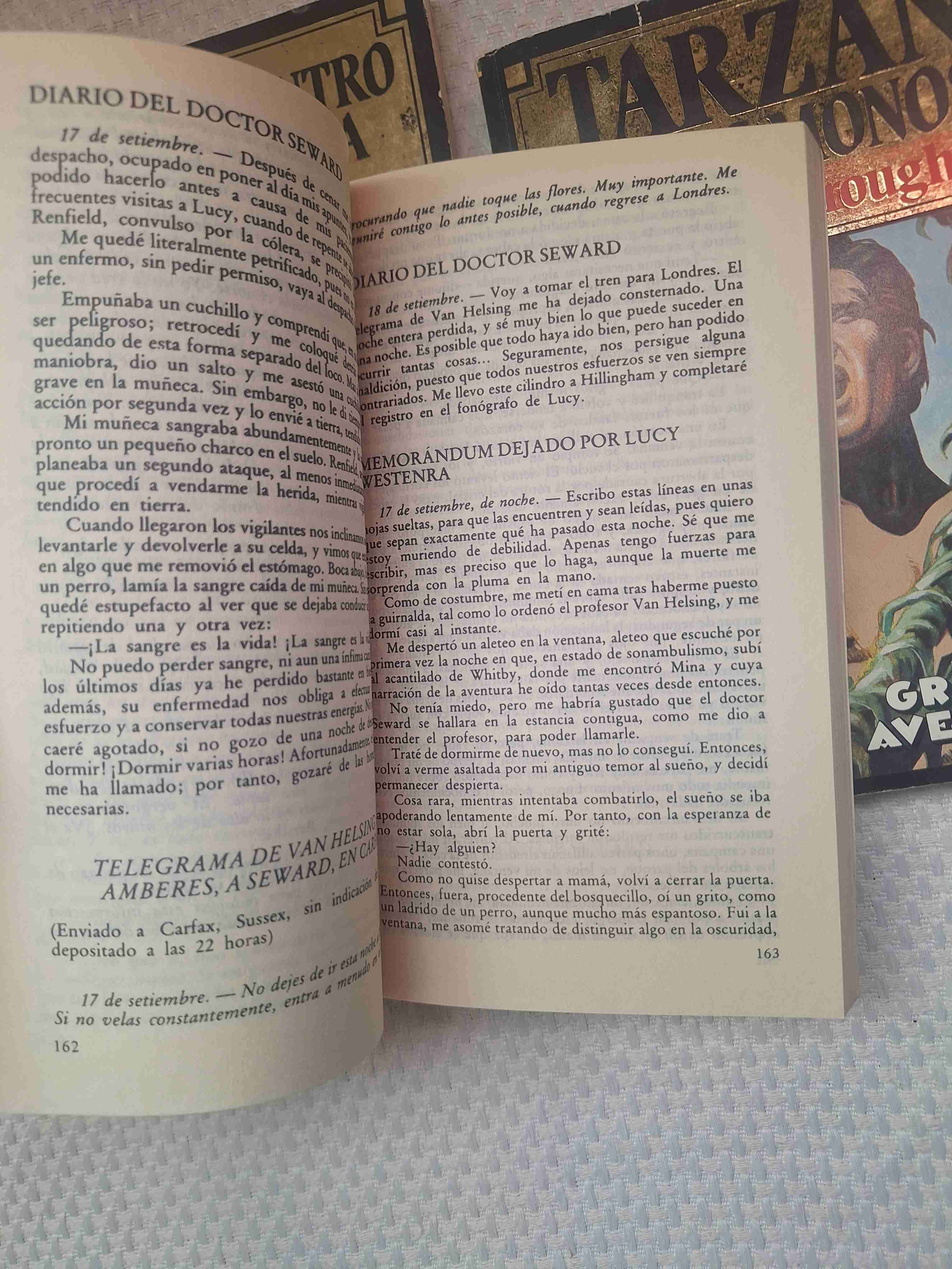 Pack 3 Libros Clásicos Drácula Tarzán Julio Verne - miniatura 5