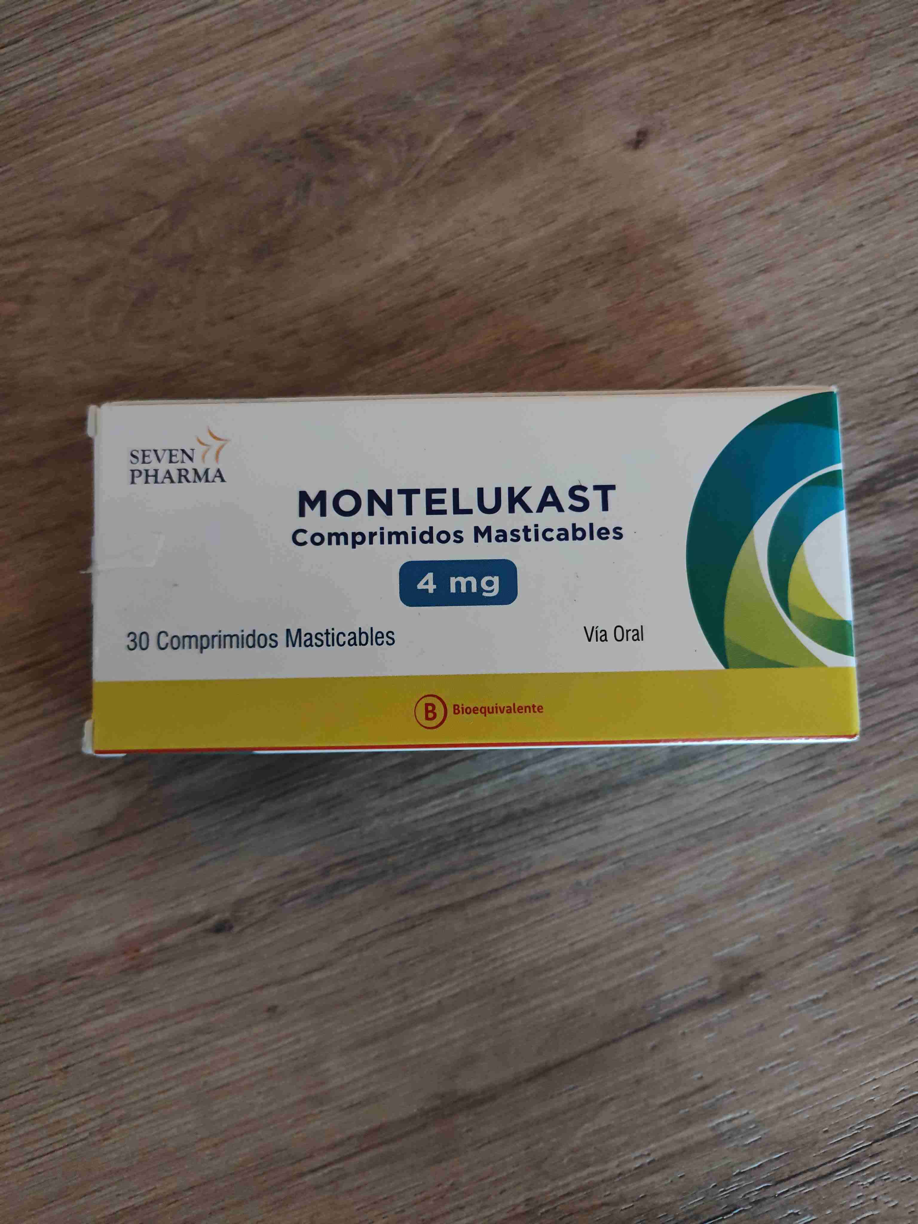 Montelukast 4mg comprimidos masticables