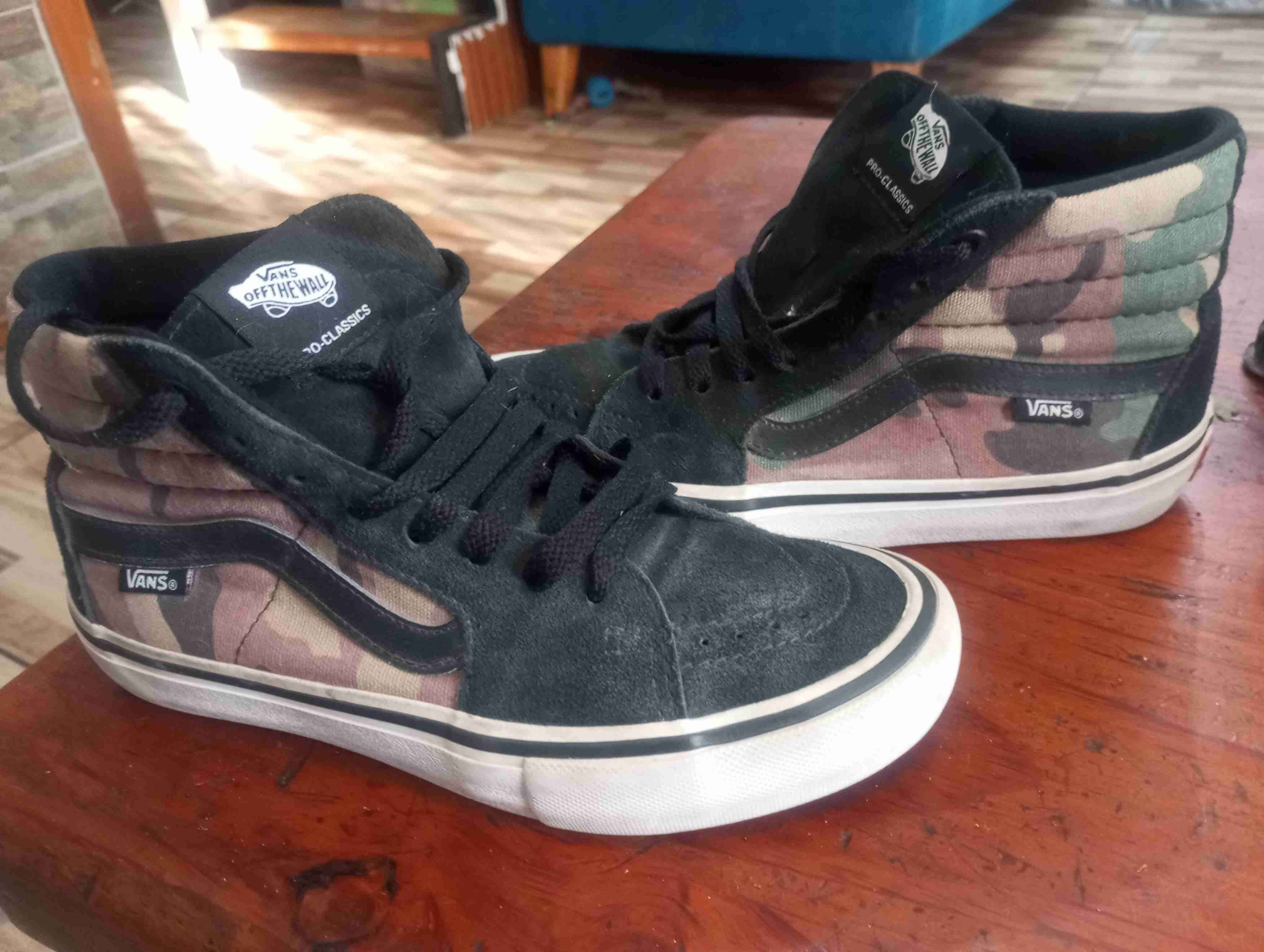 Zapatillas Vans camufladas altas - miniatura 1