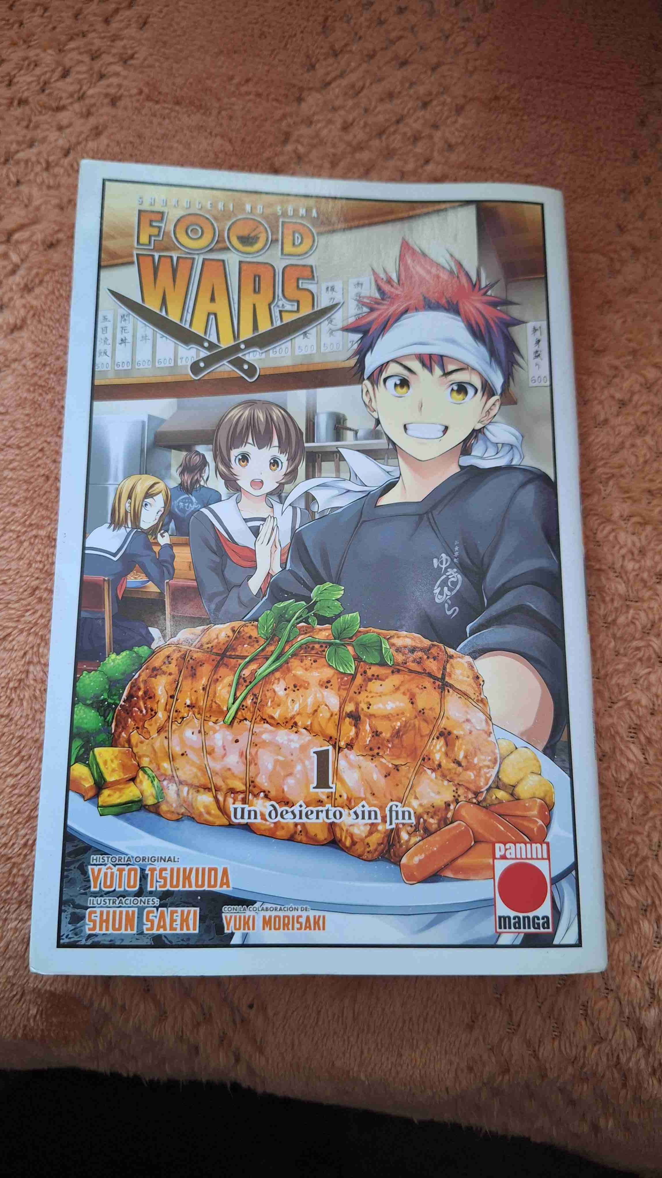 Manga Food Wars Volumen 1