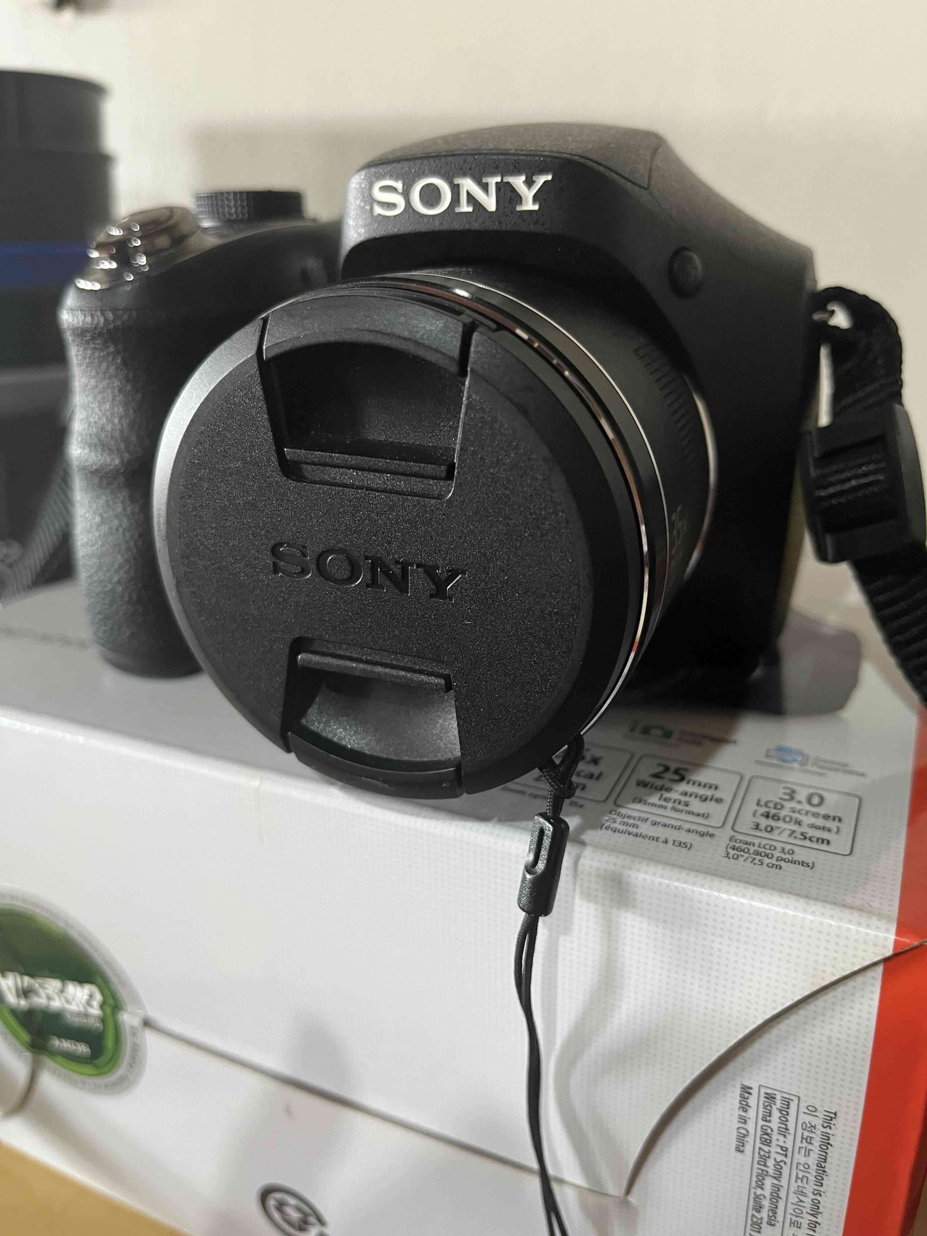 Cámara Sony con zoom óptico 35x + Bolso - miniatura 2