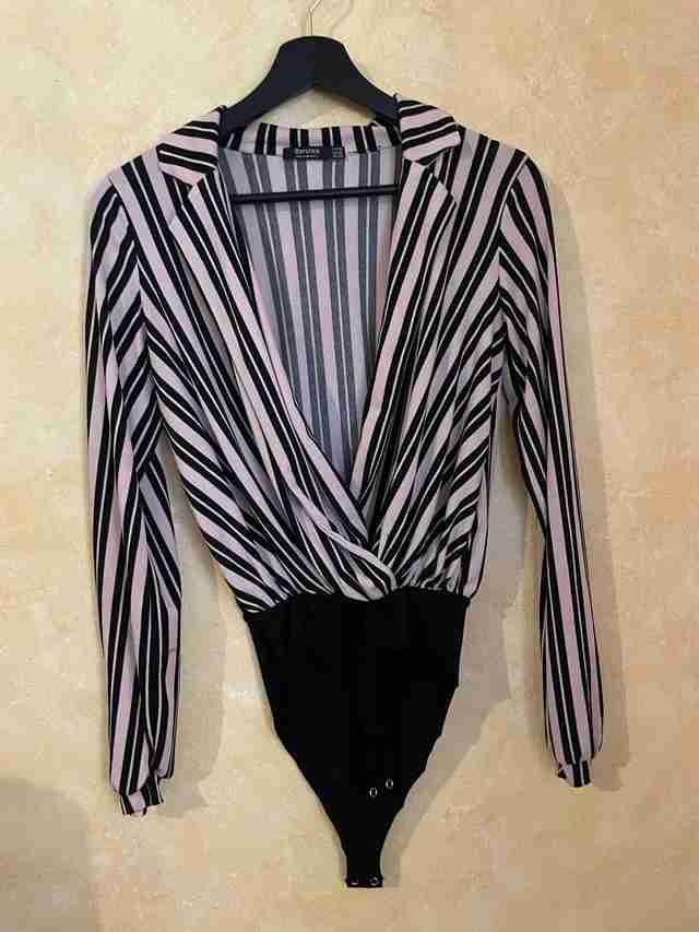 Body a rayas elegante M - miniatura 3