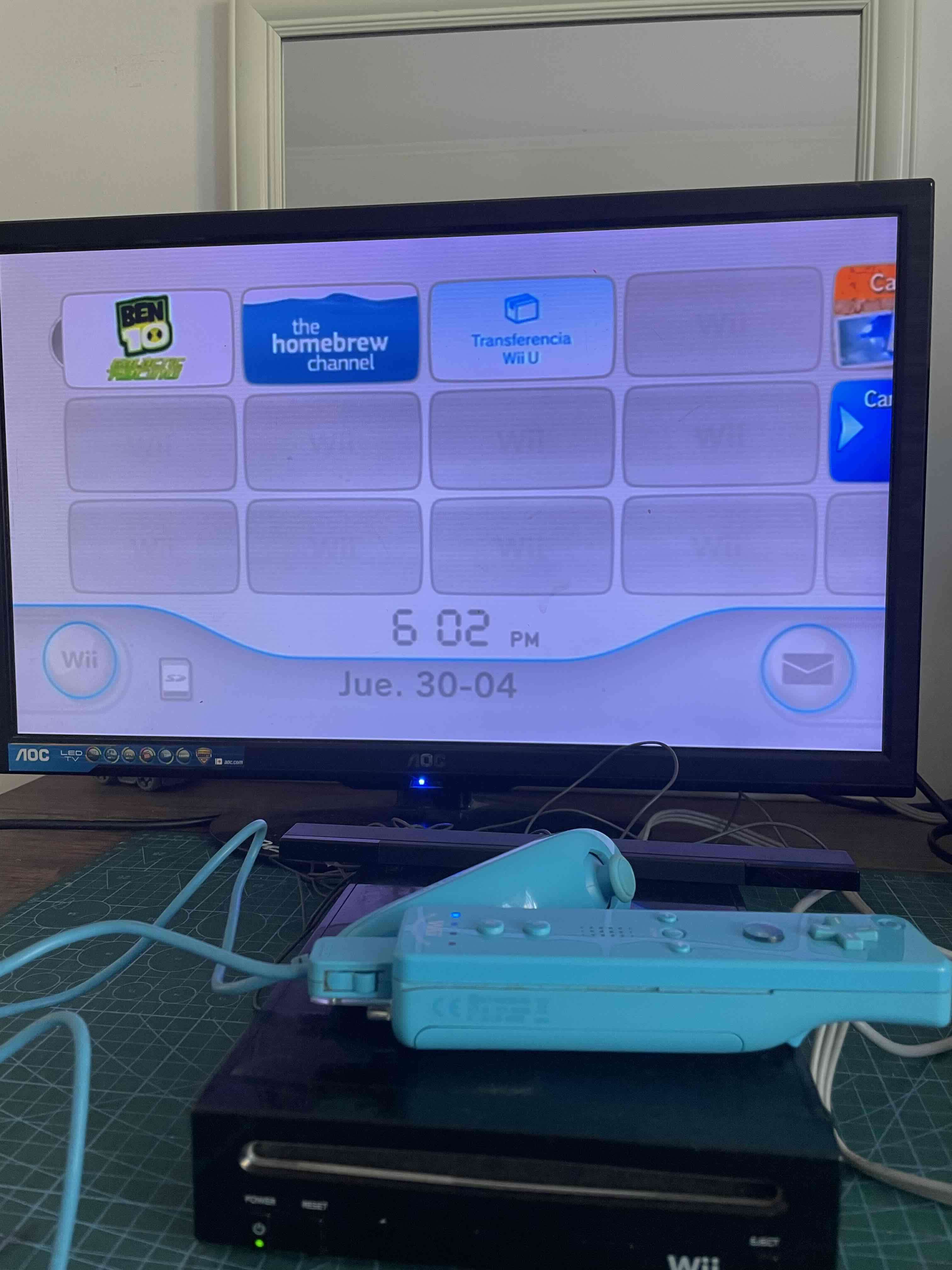 Consola Nintendo Wii + controles - miniatura 1