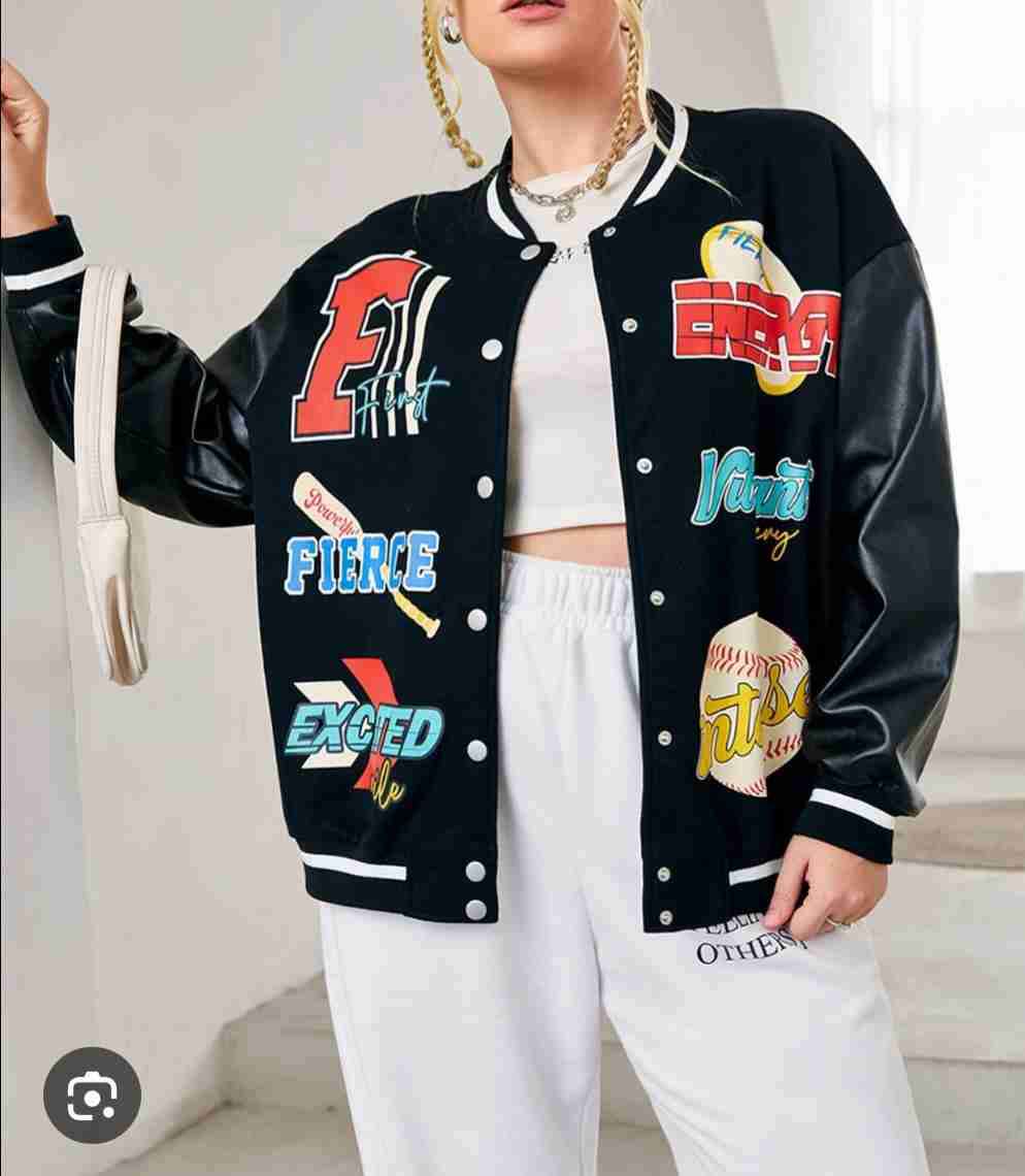 Chaqueta universitaria estampada - miniatura 3