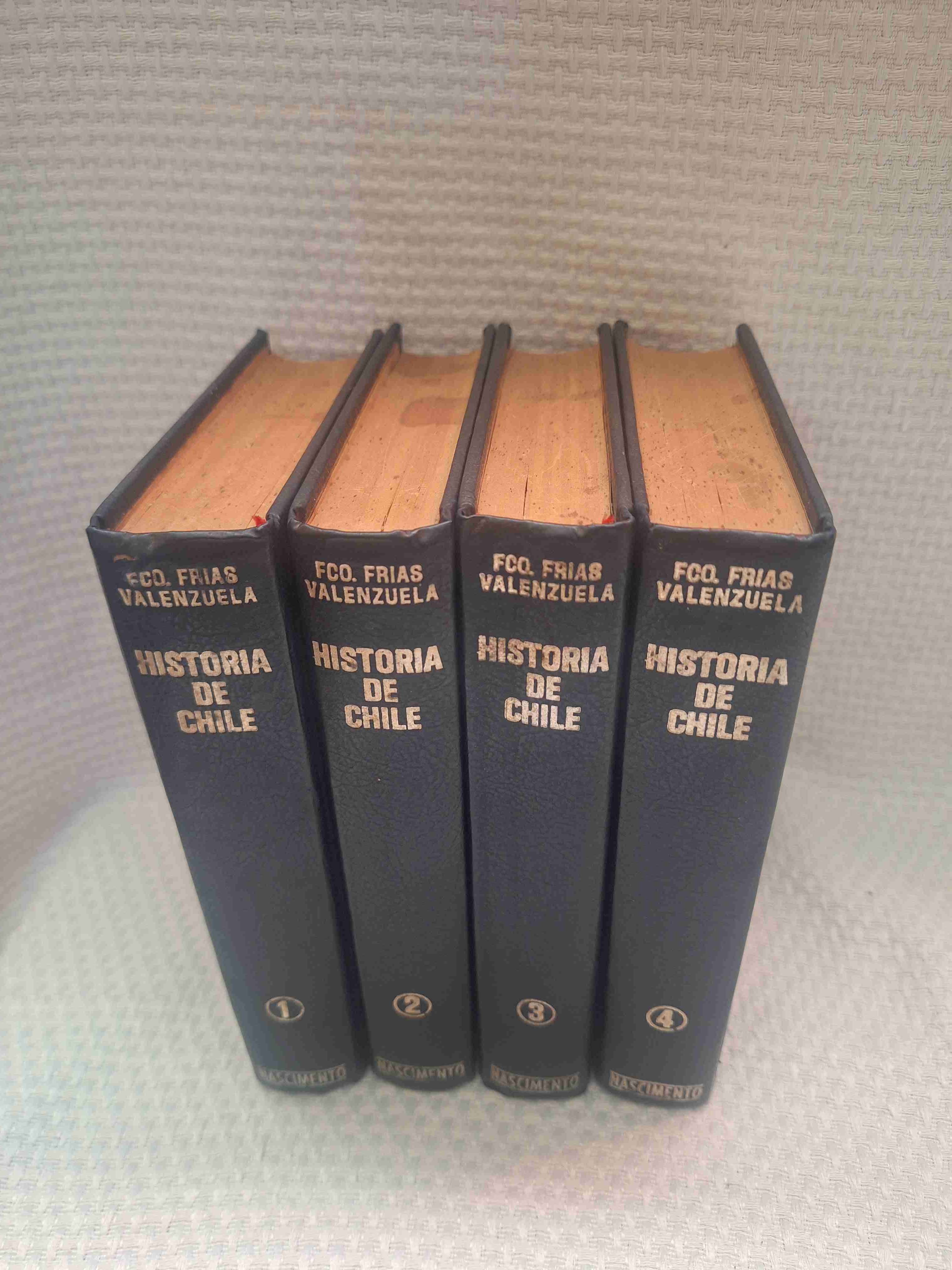 Colección Historia de Chile 4 Tomos 1975 Frias - miniatura 2