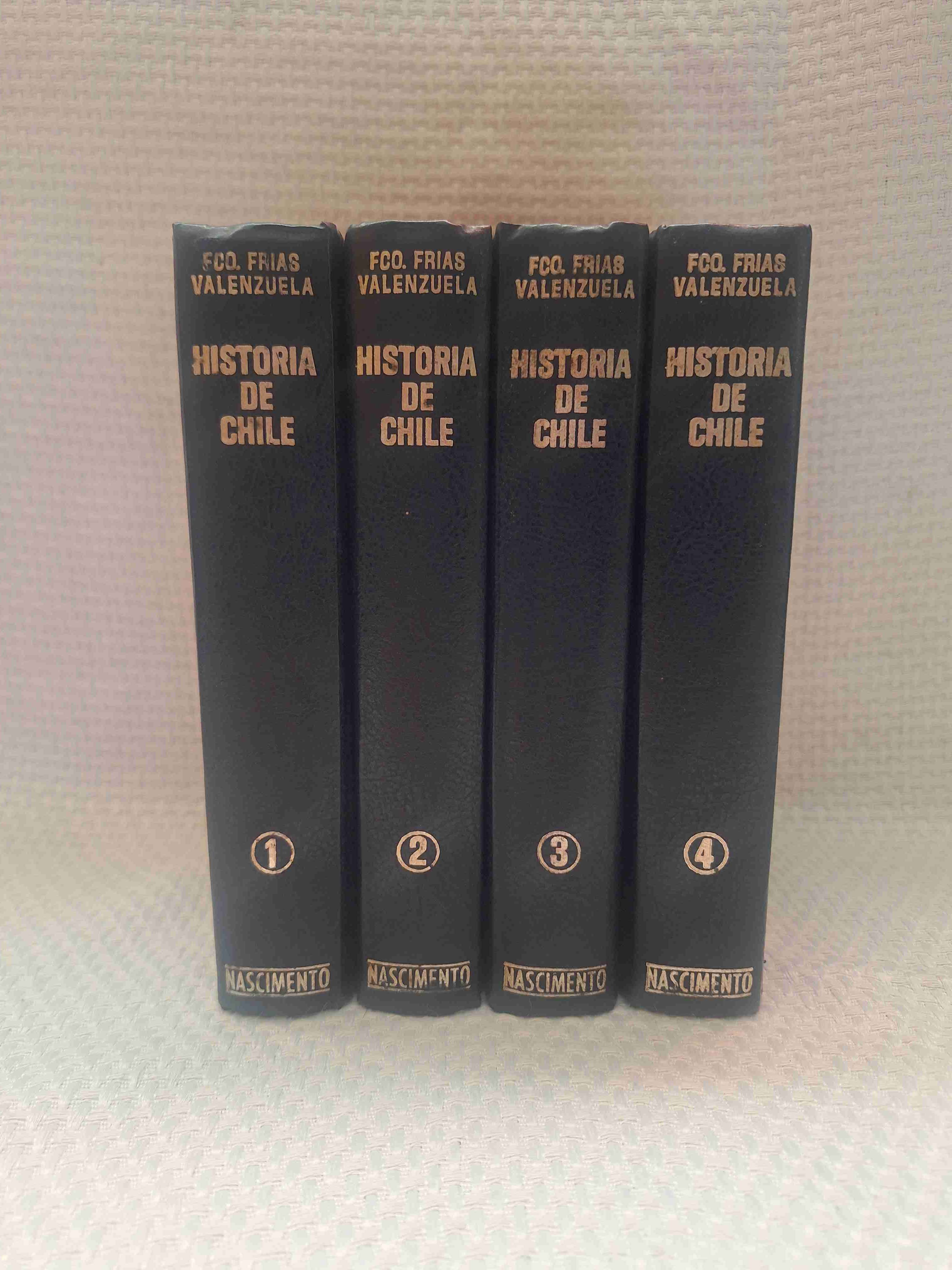 Colección Historia de Chile 4 Tomos 1975 Frias - miniatura 3