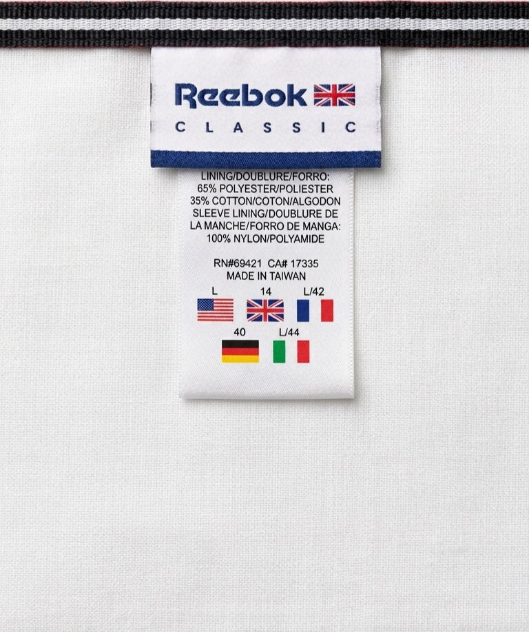 Chaqueta deportiva roja Reebok - miniatura 2