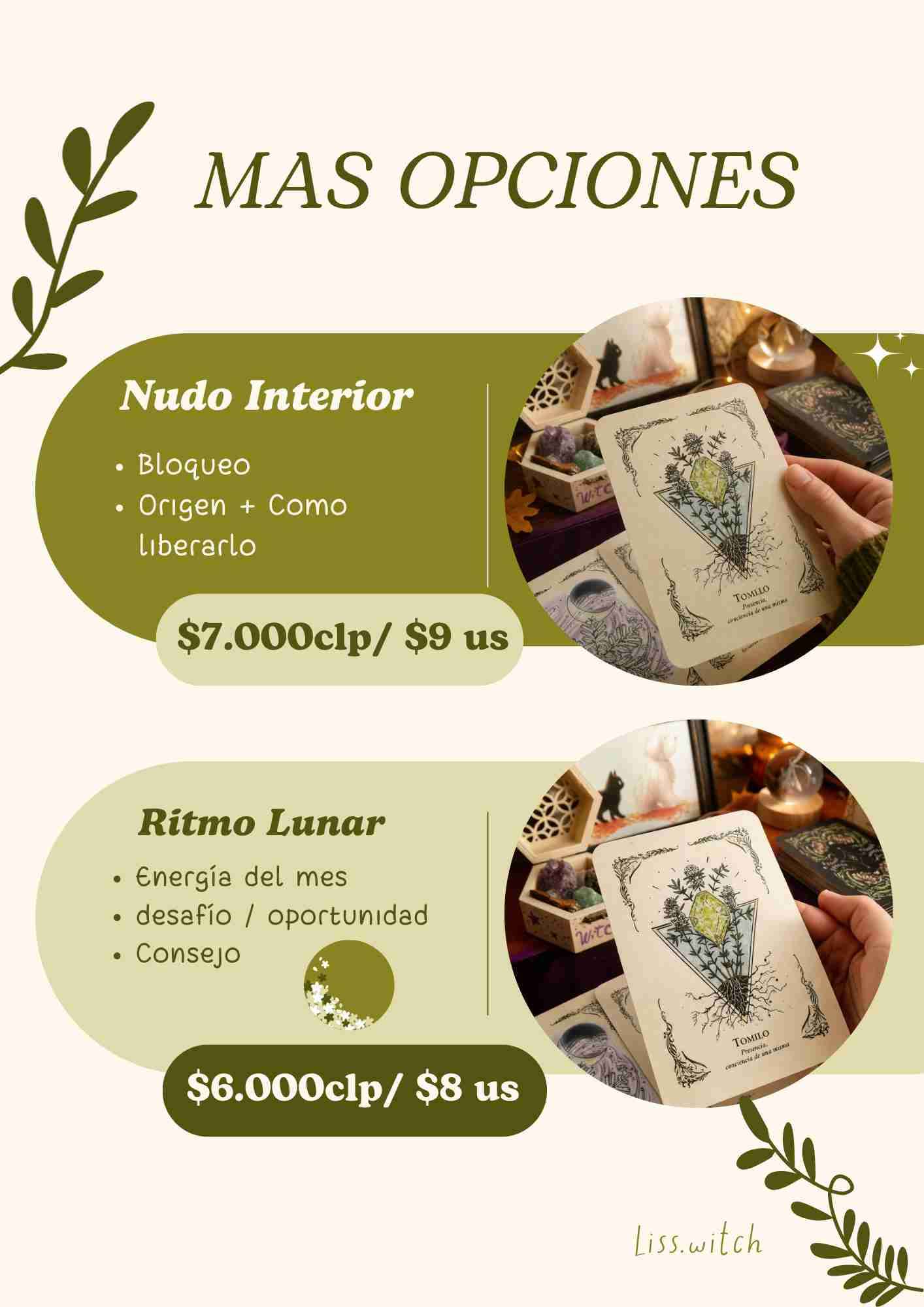 Servicio, Lectura de cartas, lecturas de oráculo - miniatura 3