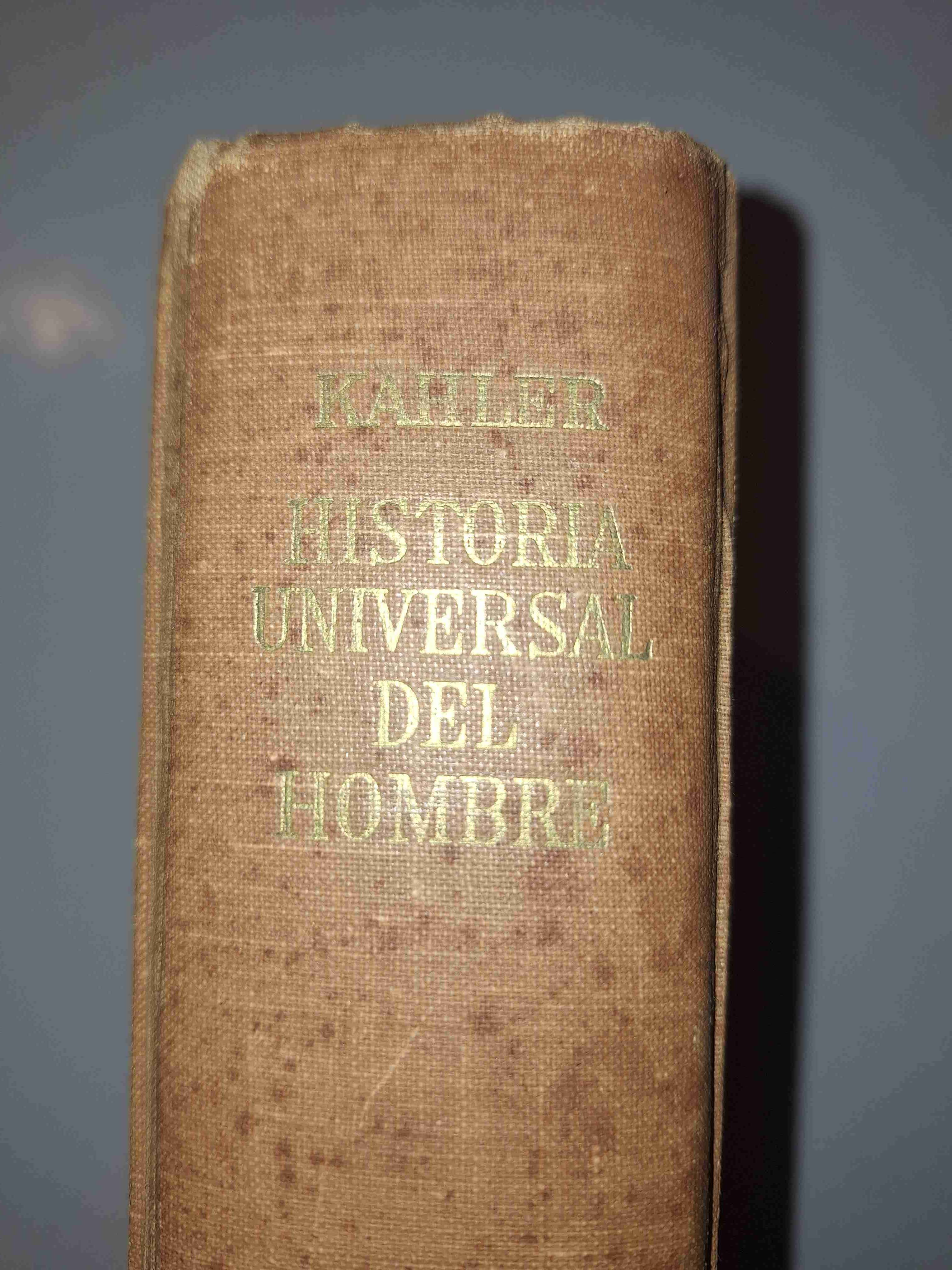 Libro Historia Universal del Hombre  Erich Kahler - miniatura 3