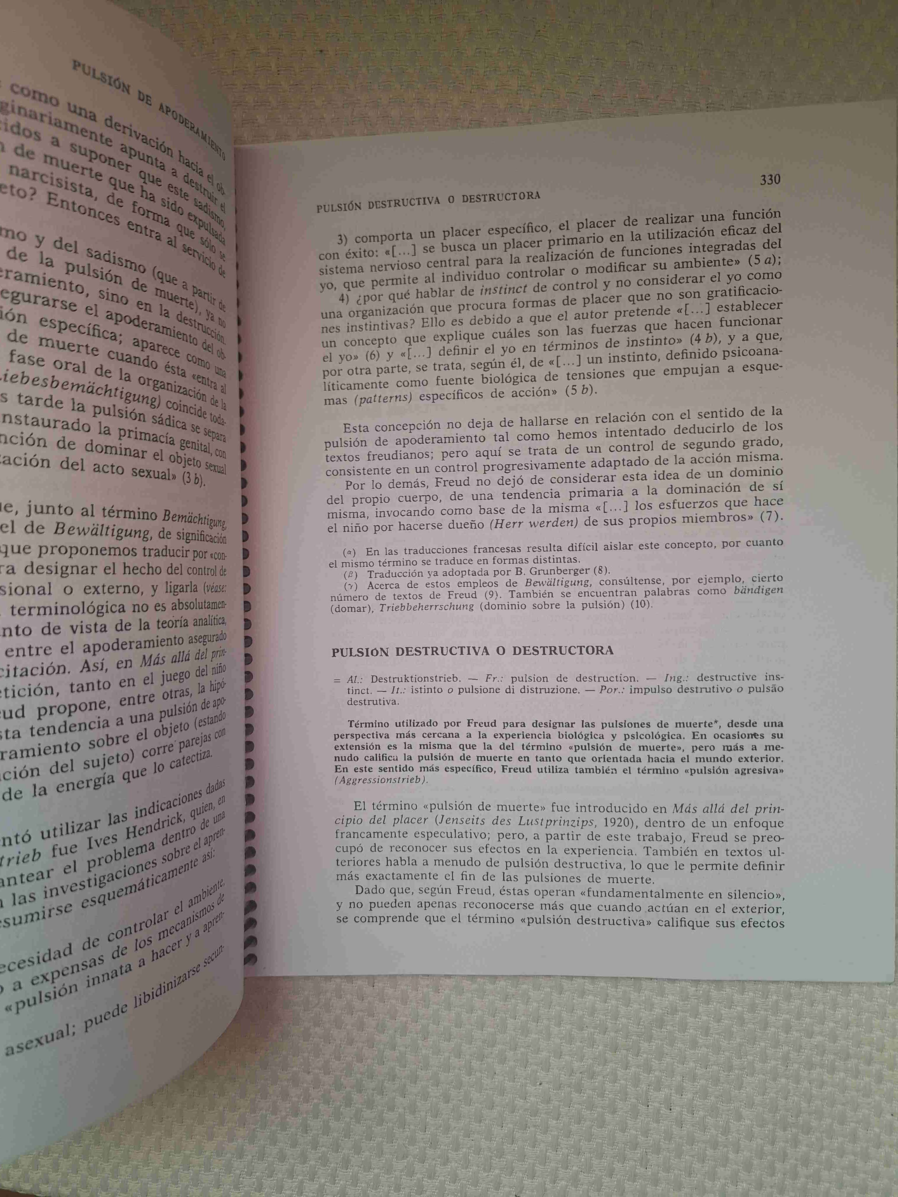 Diccionario de Psicoanálisis Laplanche Fotocopia - miniatura 3