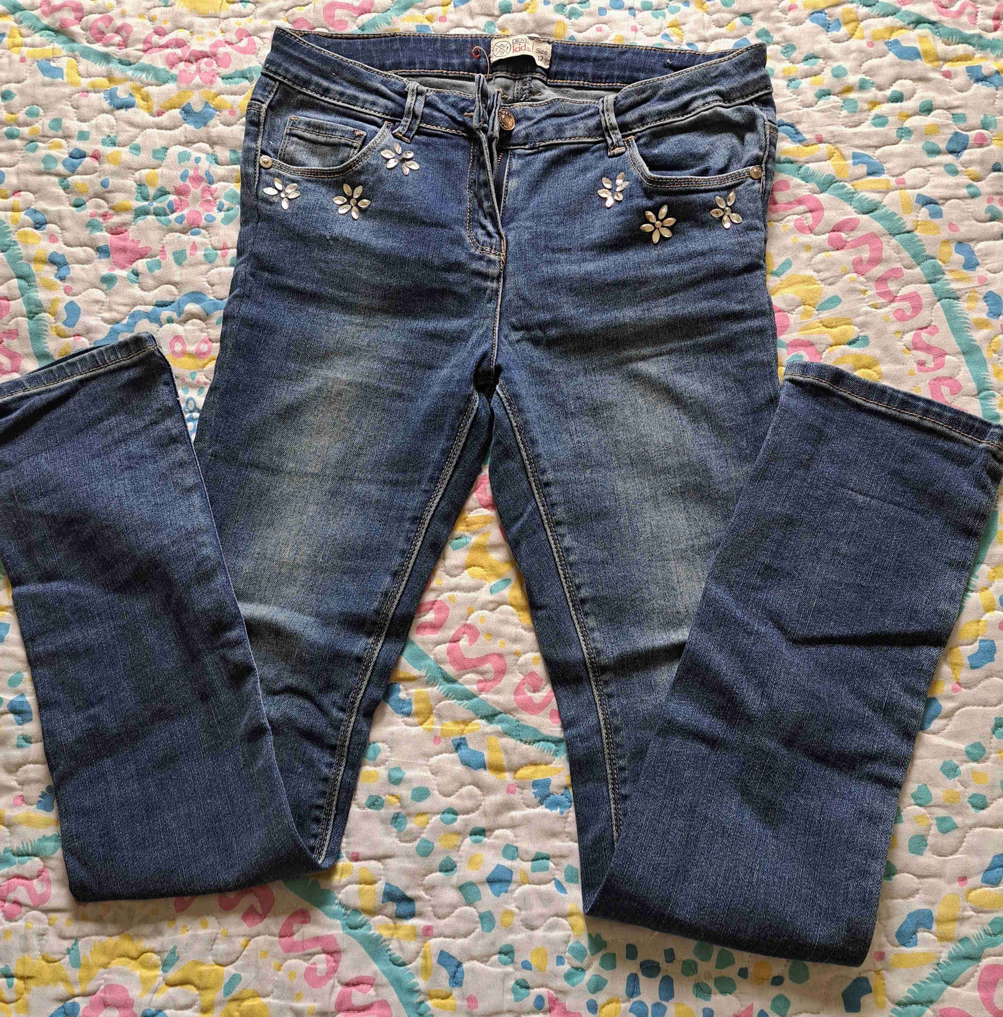 Pantalones jeans azul oscuro - miniatura 2