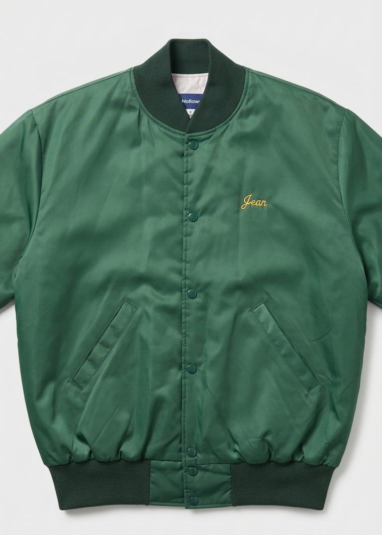 Chaqueta bomber Holloway verde - miniatura 1