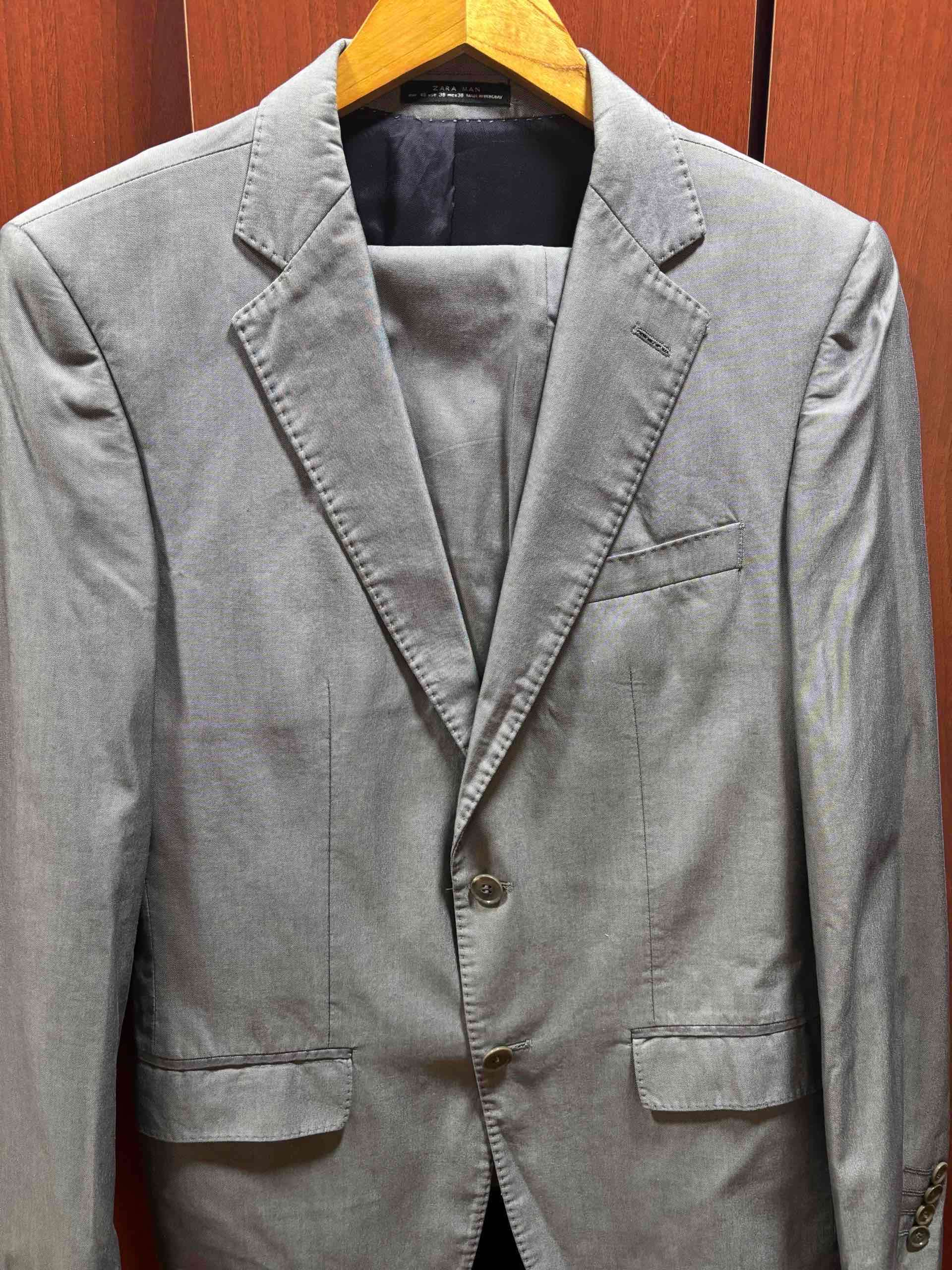 Terno gris de hombre Zara Man 48 - miniatura 1
