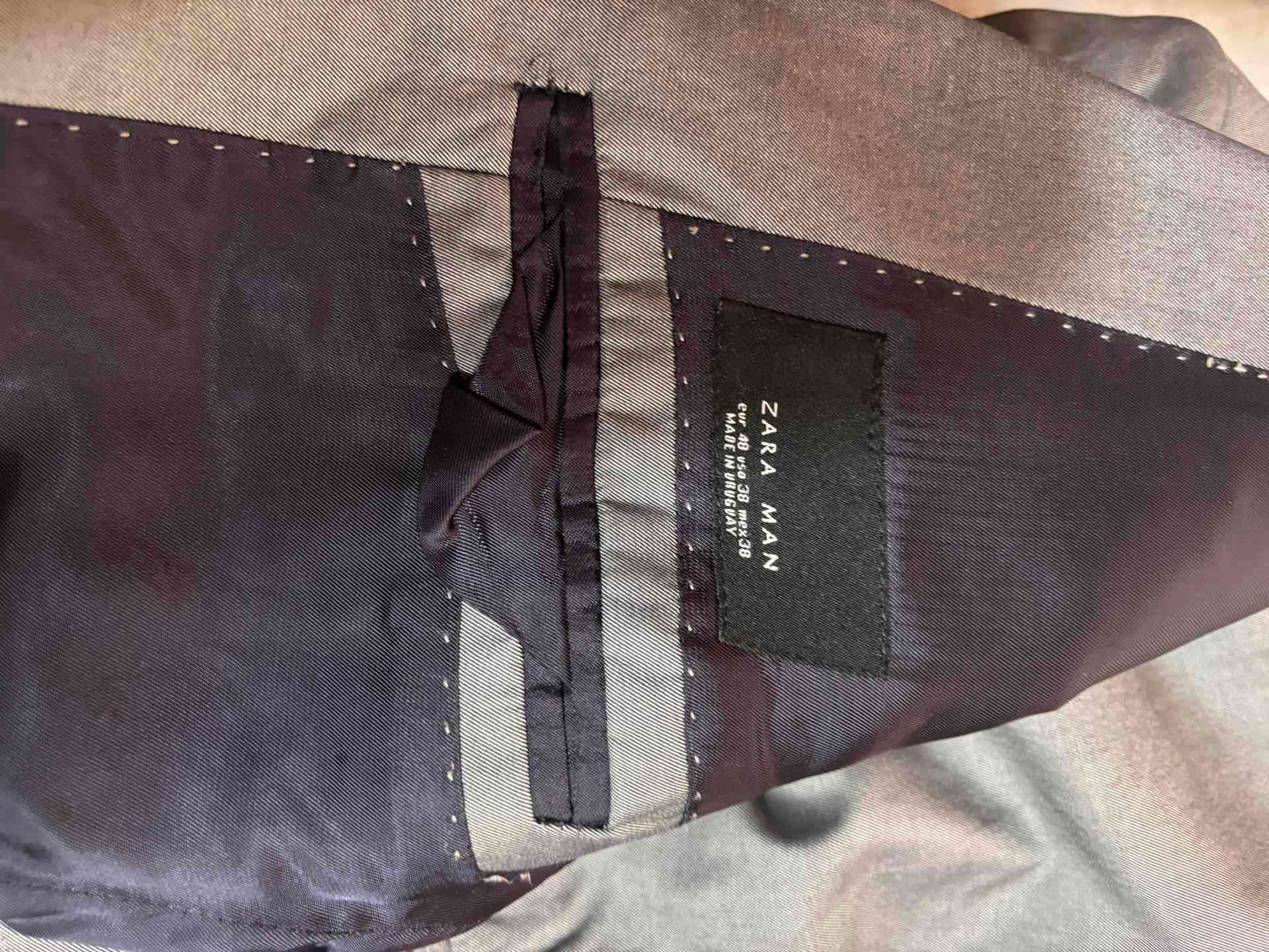 Terno gris de hombre Zara Man 48 - miniatura 2