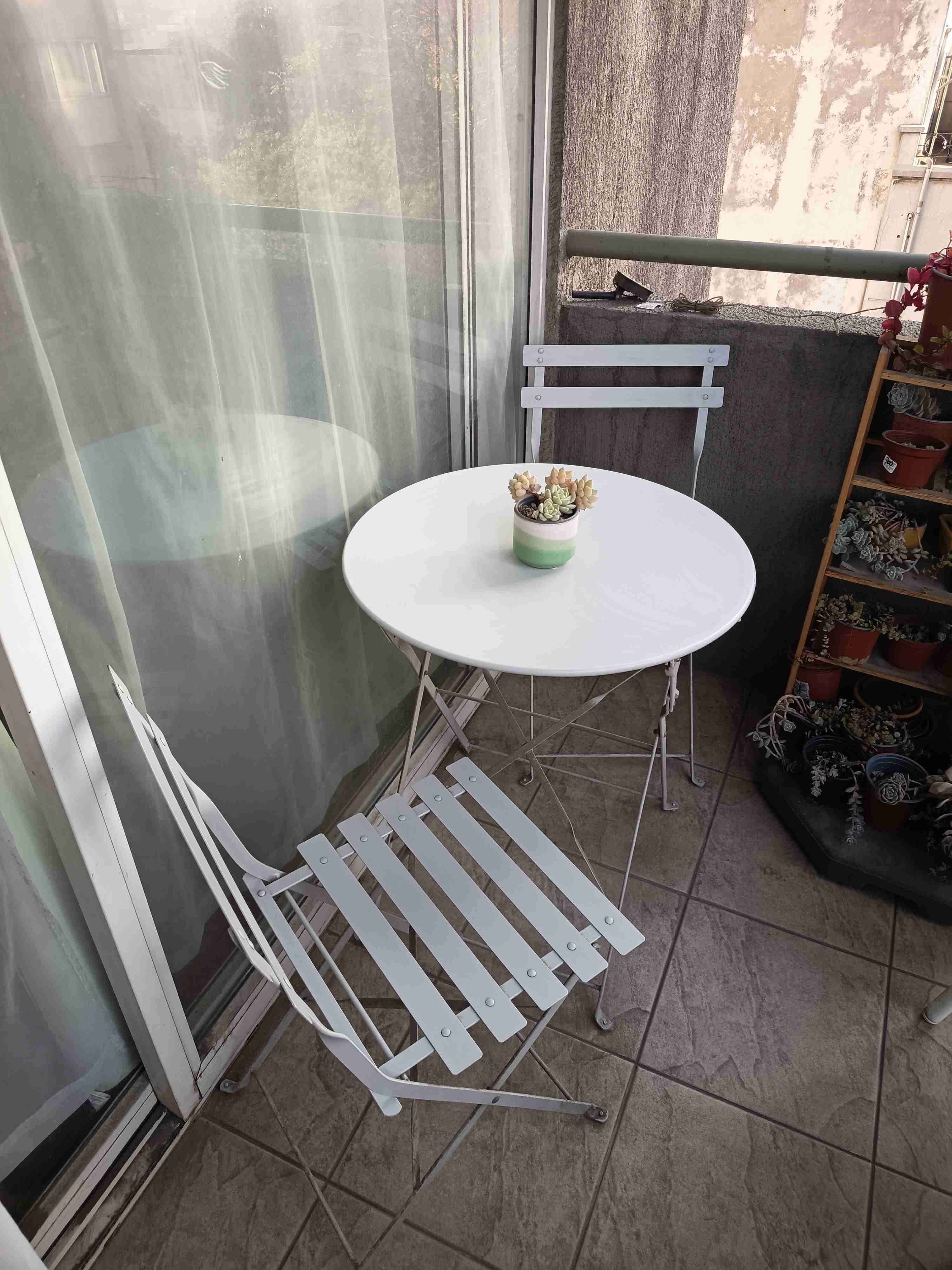 Set de mesa y sillas de balcón - miniatura 1
